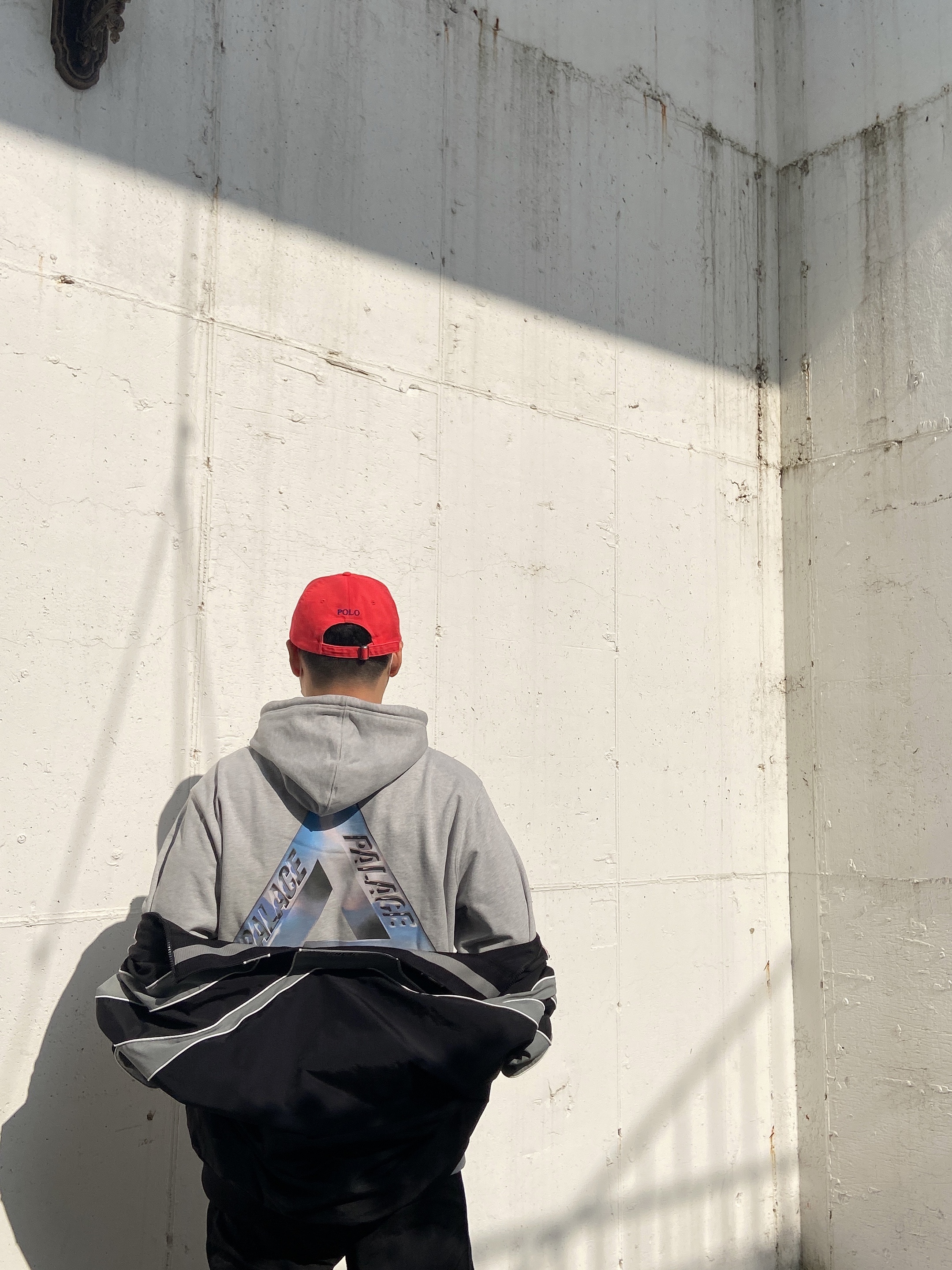 Palace Sport Mit Floss Jacket Black - 21SS, Adidas Yeezy Boost 350 V2 Black Red 2020 착용 스타일 - 2