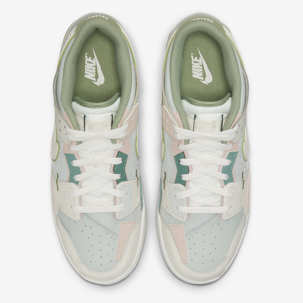 Nike Dunk Scrap Sea Glass 착용 스타일 - 4