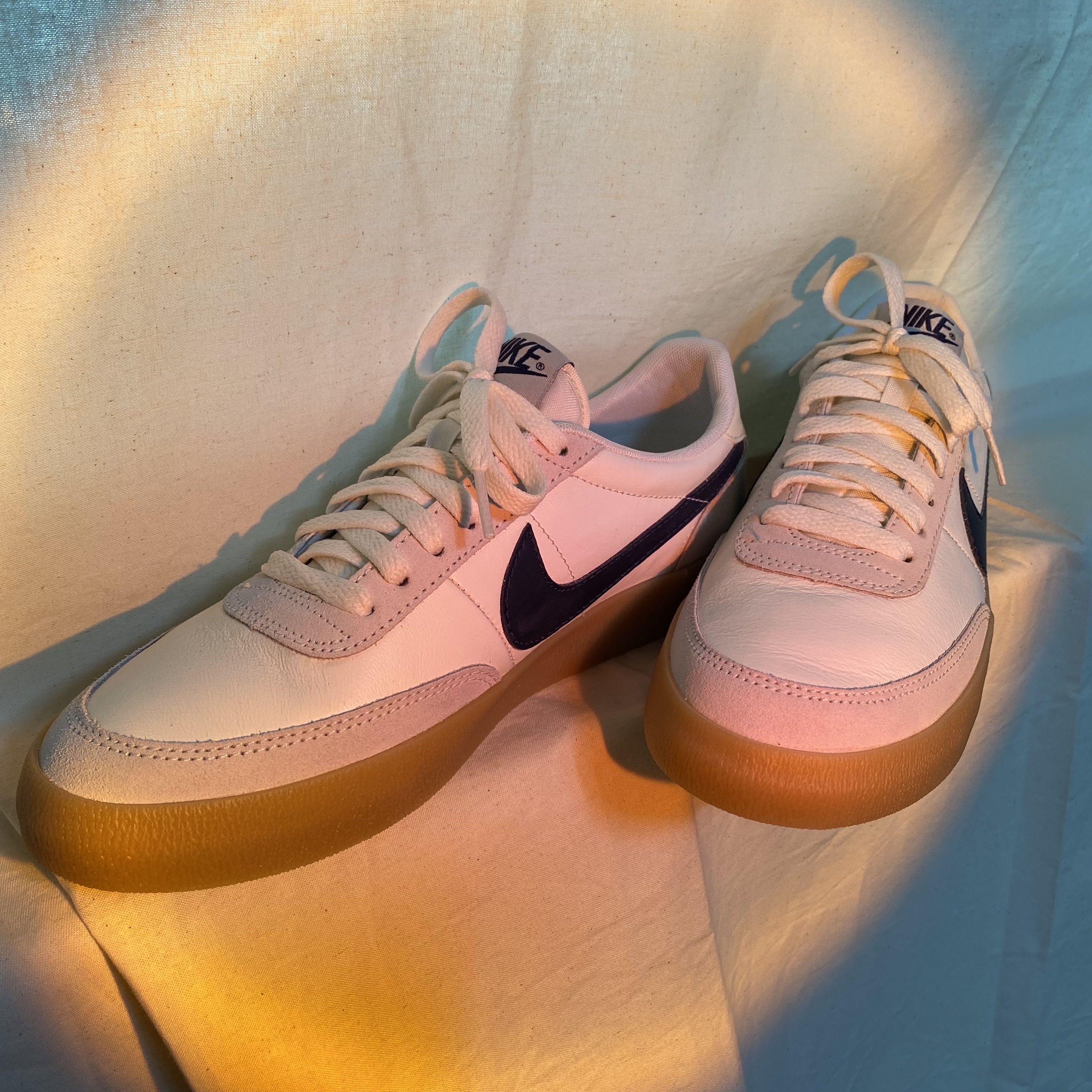 Nike x J.Crew Killshot 2 Sail Midnight Navy 착용 스타일 - 2