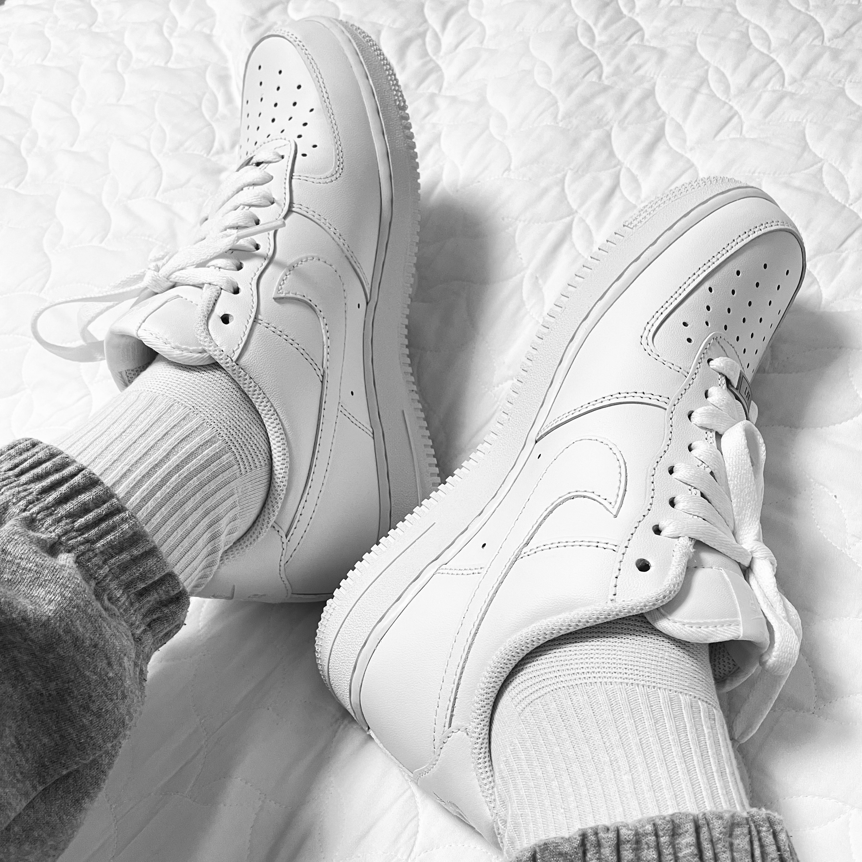 Nike Air Force 1 '07 Low White 착용 스타일
