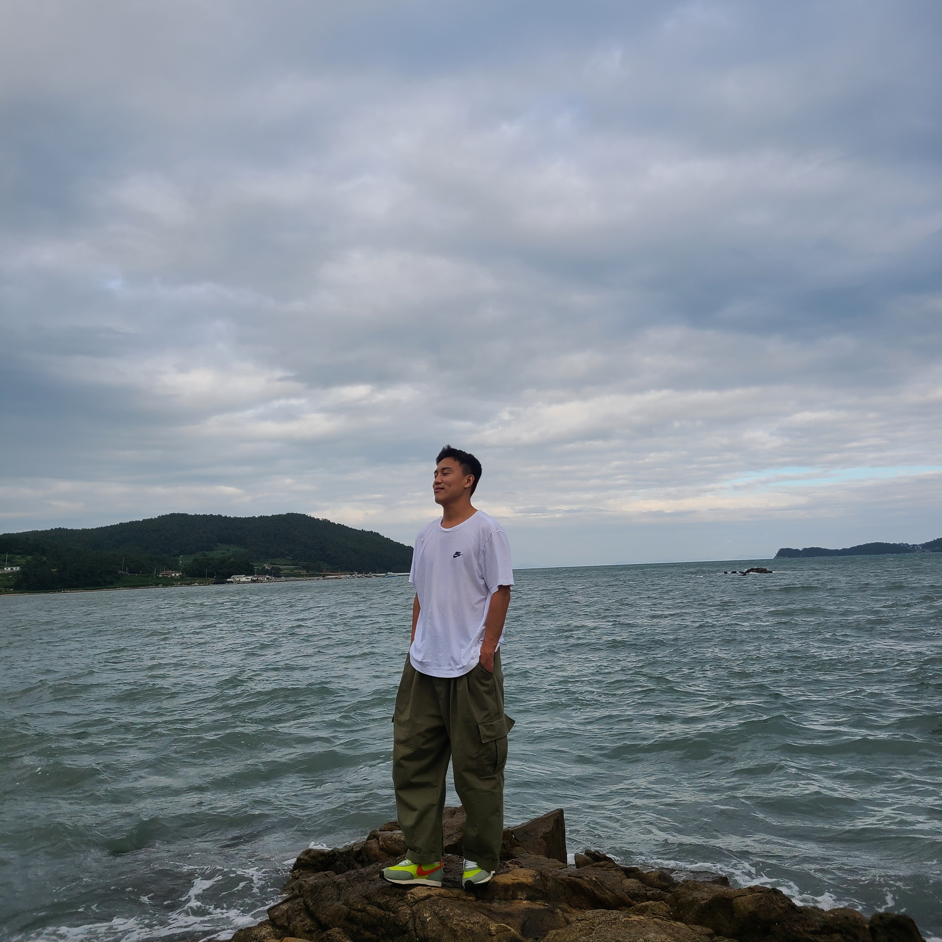 Nike Daybreak Limelight 착용 스타일
