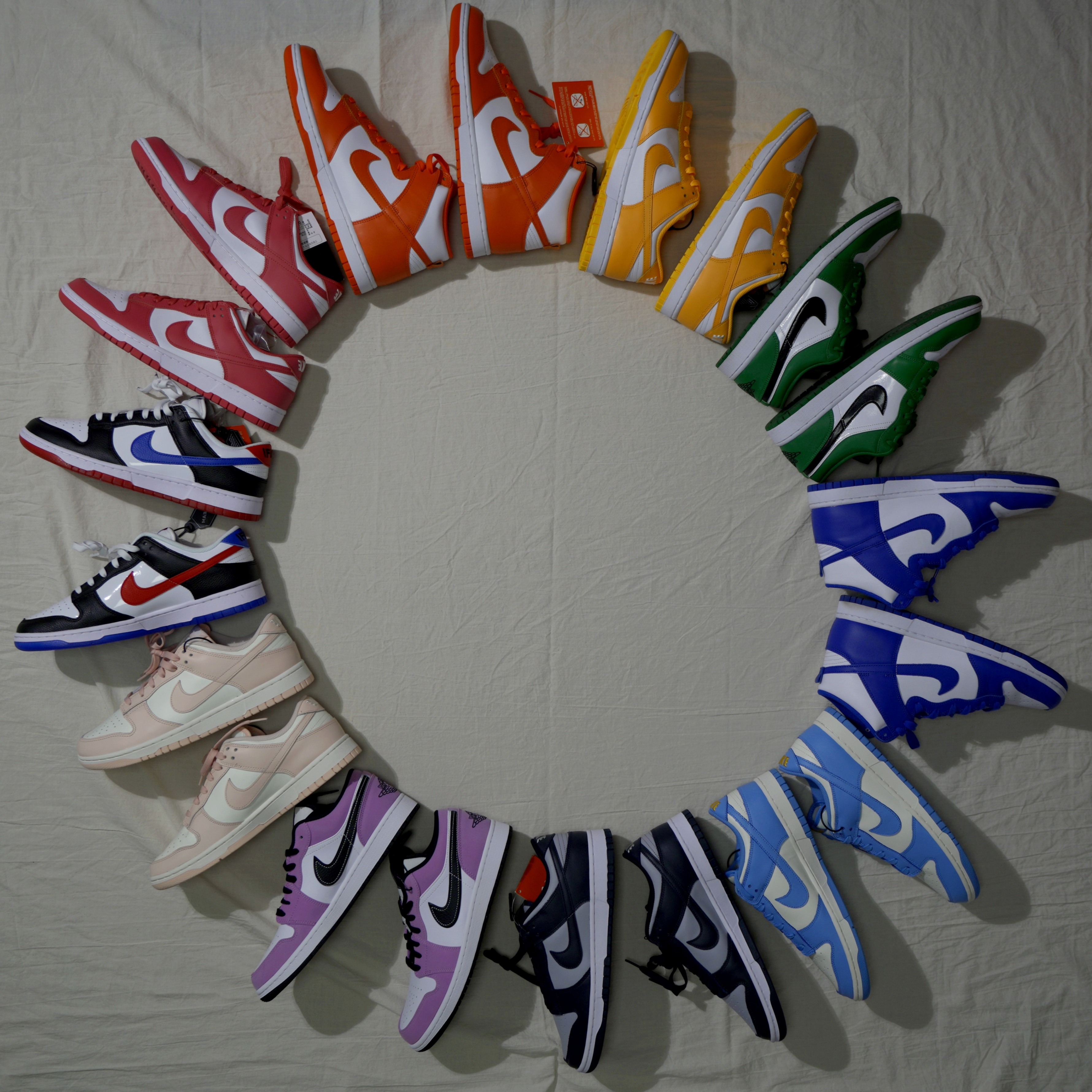 (W) Nike Dunk Low Archeo Pink, Nike Dunk Low SE Seoul (With Special Gift) 착용 스타일