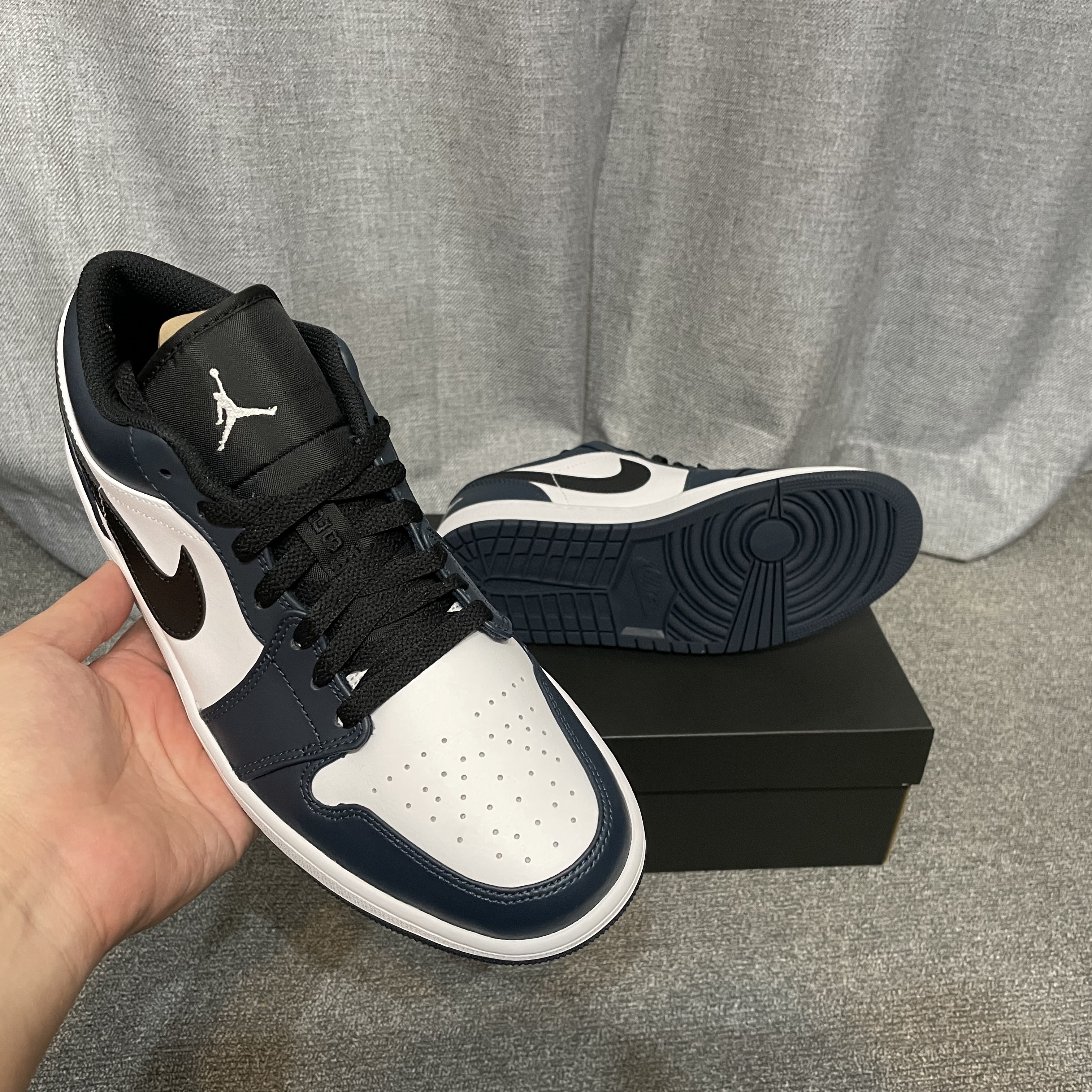 Jordan 1 Low Dark Teal 착용 스타일 - 4