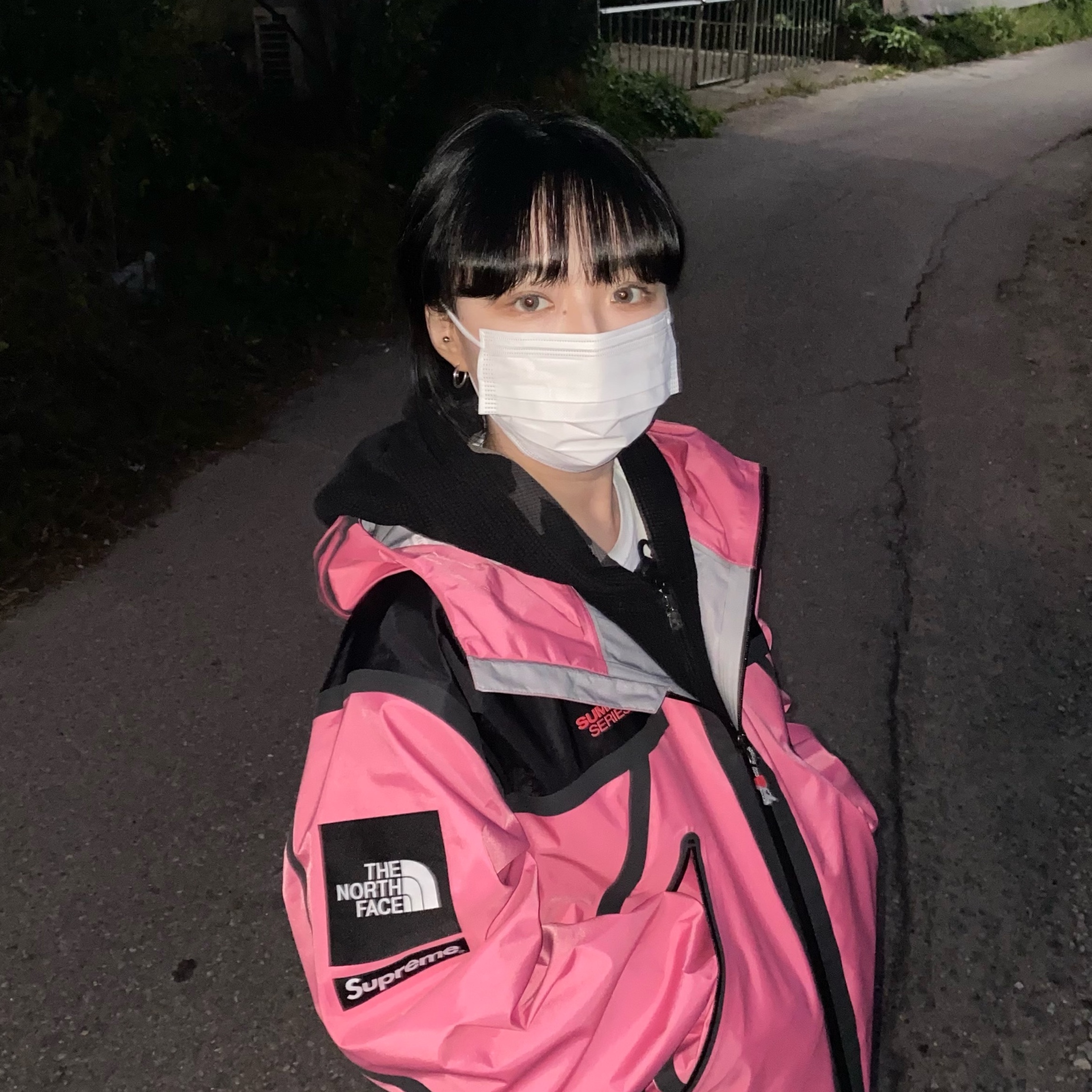 Supreme x The North Face Summit Series Outer Tape Seam Jacket Pink - 21SS 착용 스타일