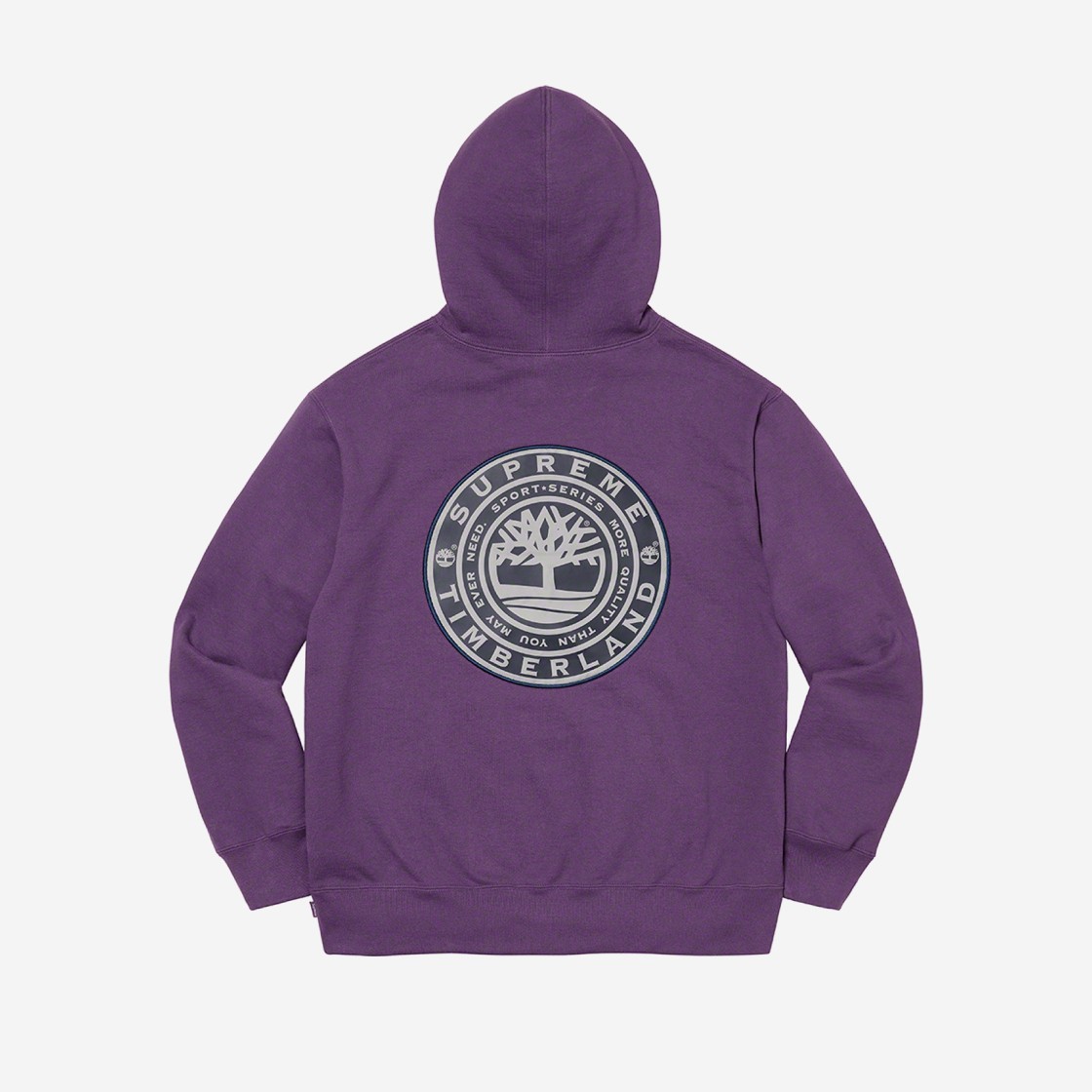 Supreme x Timberland Hooded Sweatshirt Dusty Purple - 21FW 상세 이미지 2