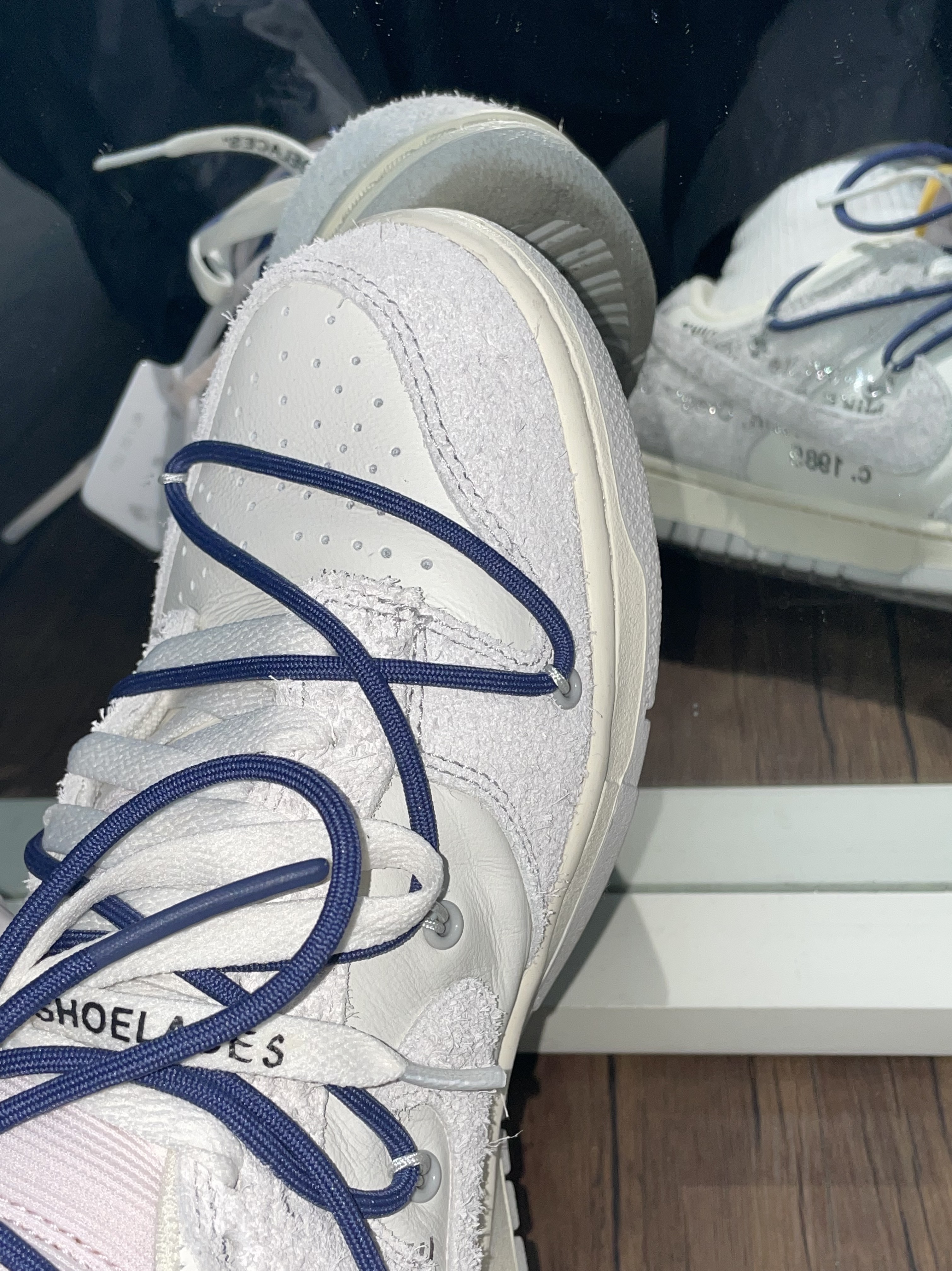 Nike x Off-White Dunk Low The 50 - Lot 18 착용 스타일 - 3