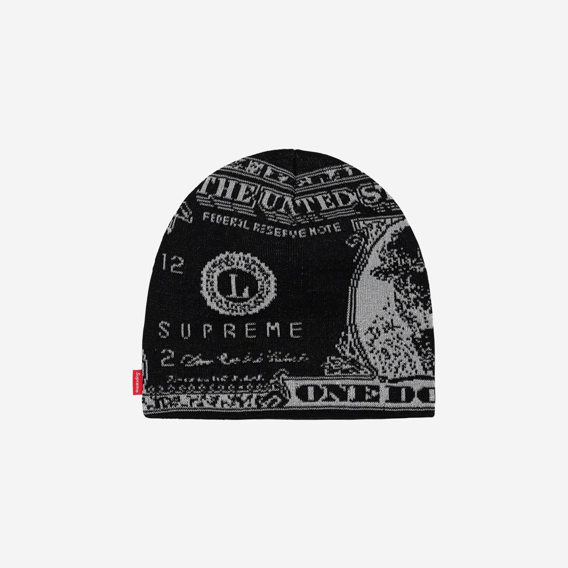 Supreme Dollar Beanie Black - 21FW 상세 이미지 1