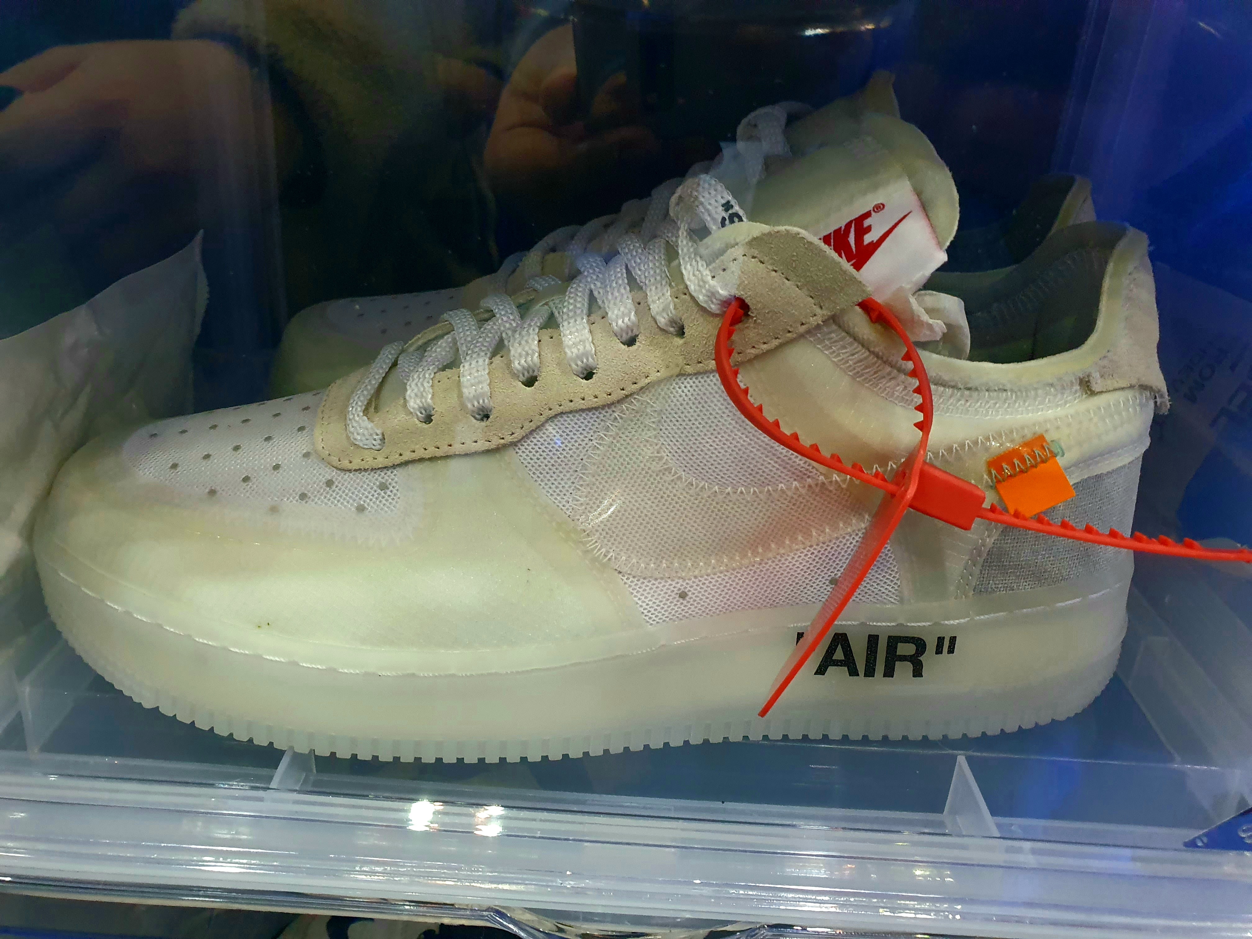 Nike x Off-White Blazer Mid Off-White All Hallow's Eve, Nike x Off-White Air Max 90 V2 Black White 착용 스타일 - 3