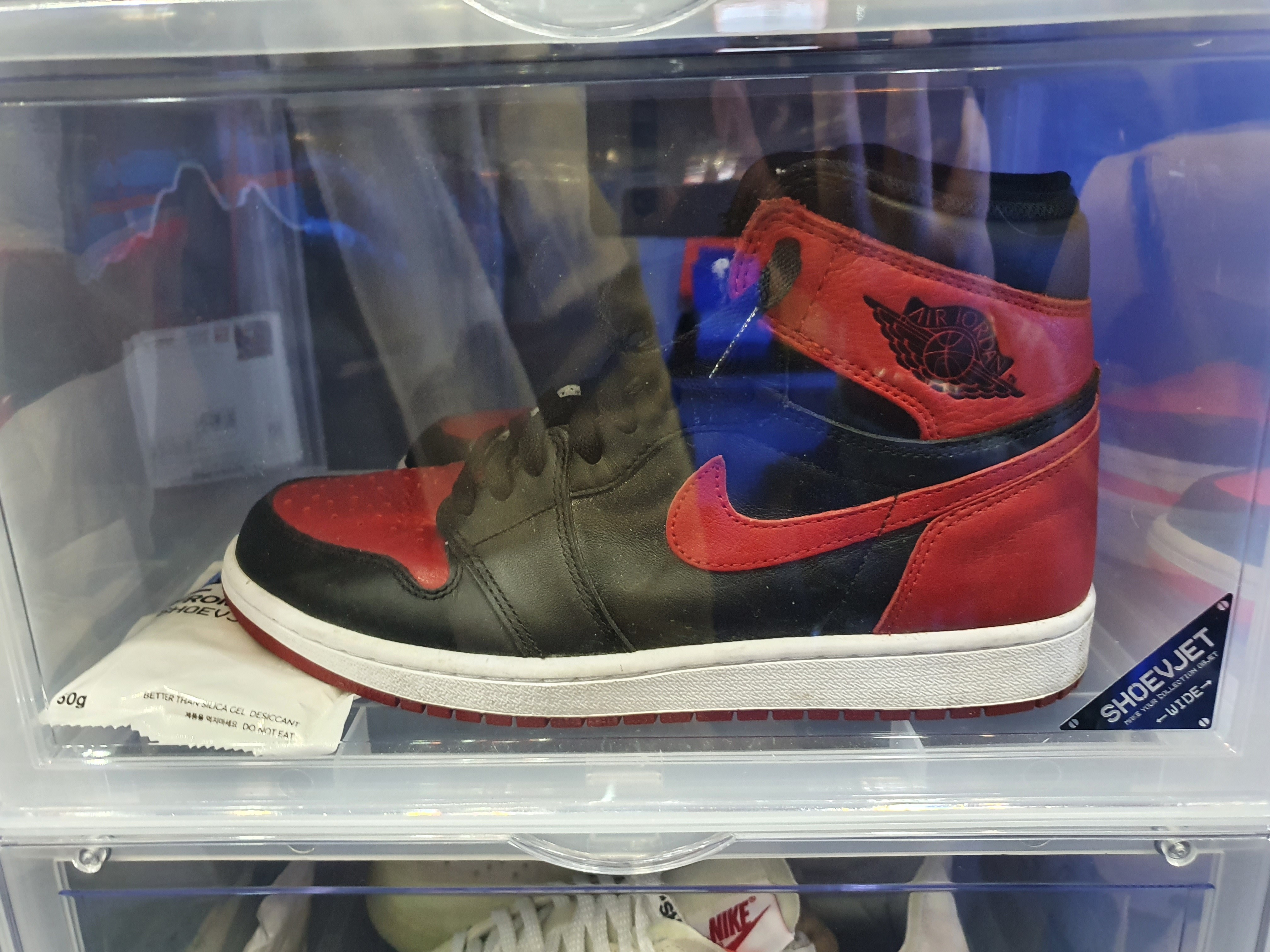 Jordan 1 Retro High OG Chicago 2015, Jordan 1 Retro High OG Bred Banned 2016 착용 스타일 - 2