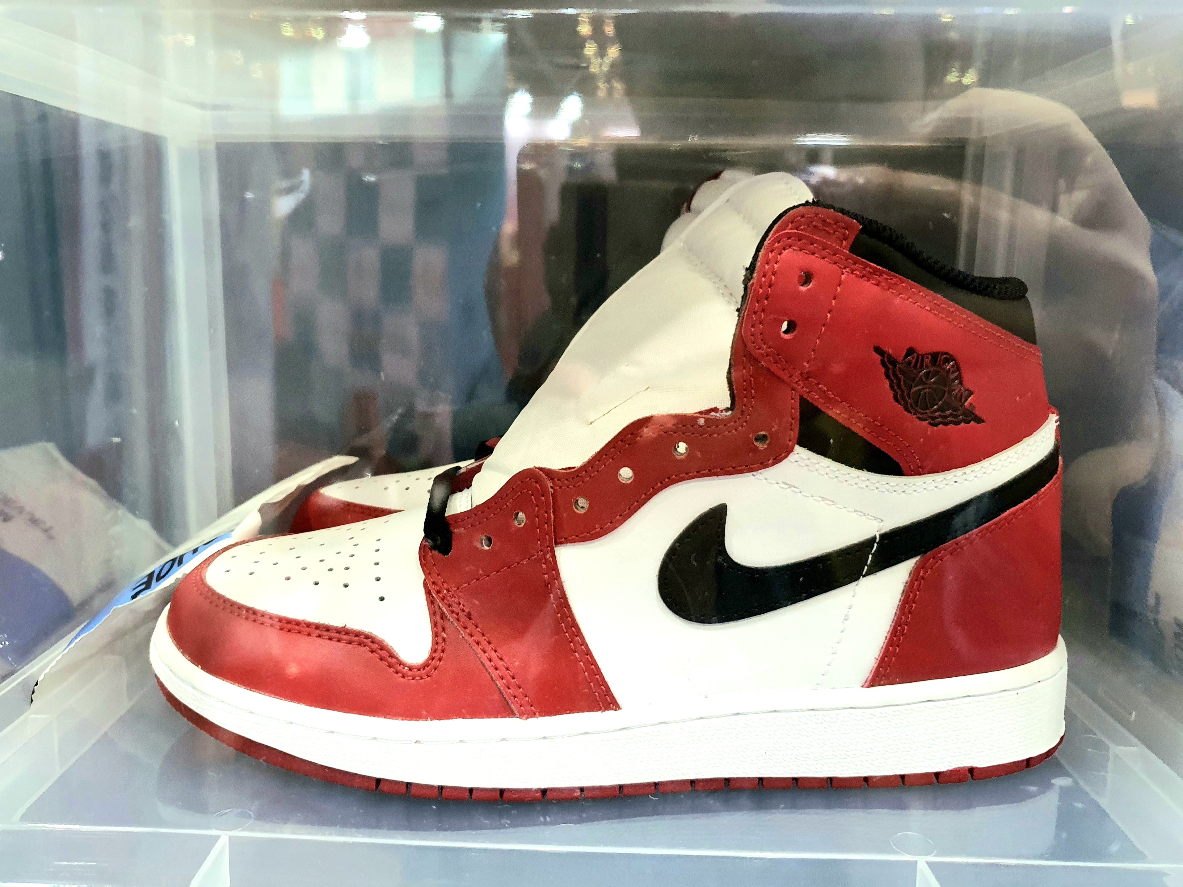 Jordan 1 Retro High OG Chicago 2015, Jordan 1 Retro High OG Bred Banned 2016 착용 스타일 - 1