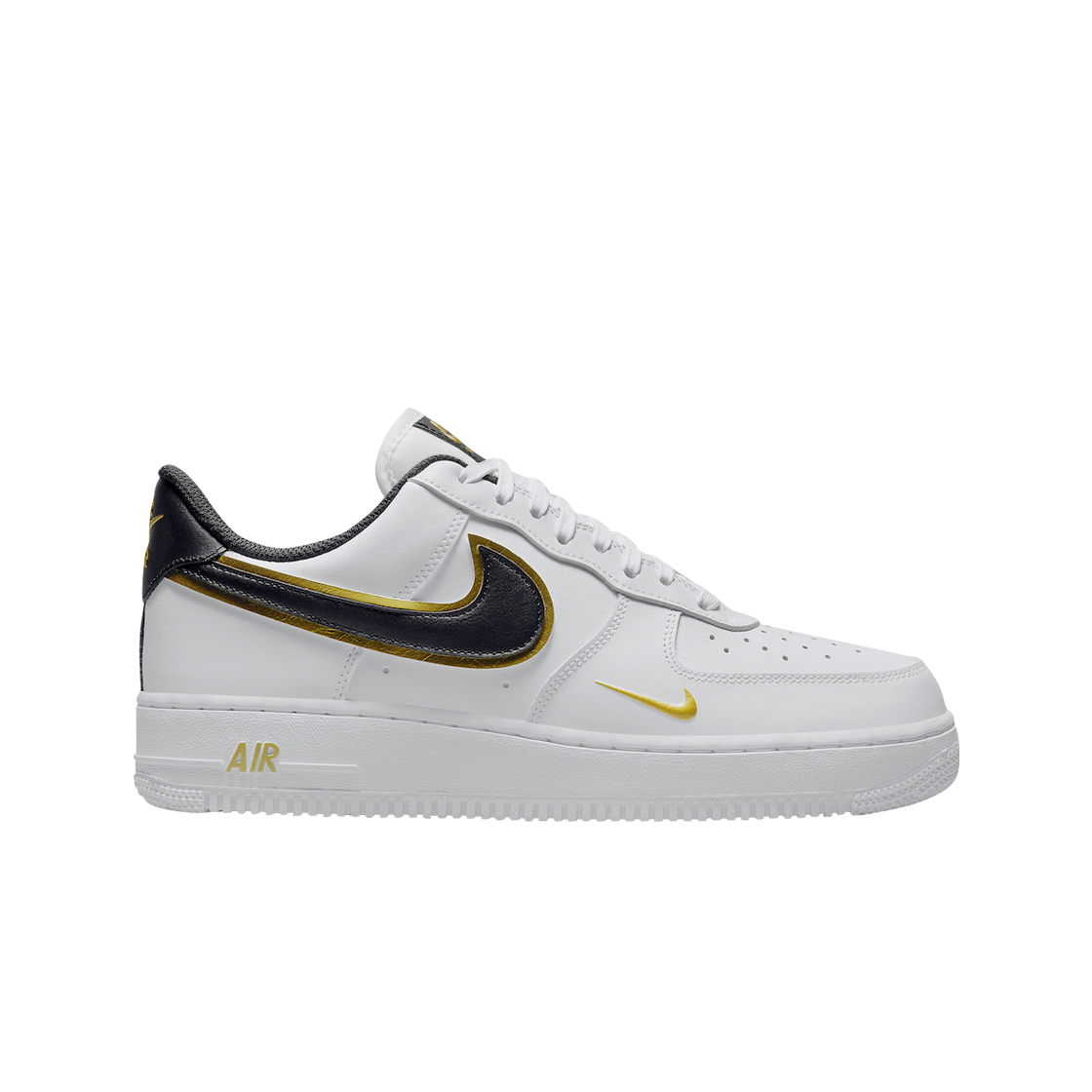 나이키 에어포스 1 '07 LV8 더블 스우시 화이트 메탈릭 골드(Nike Air Force 1 '07 LV8 Double Swoosh White Metallic Gold)
