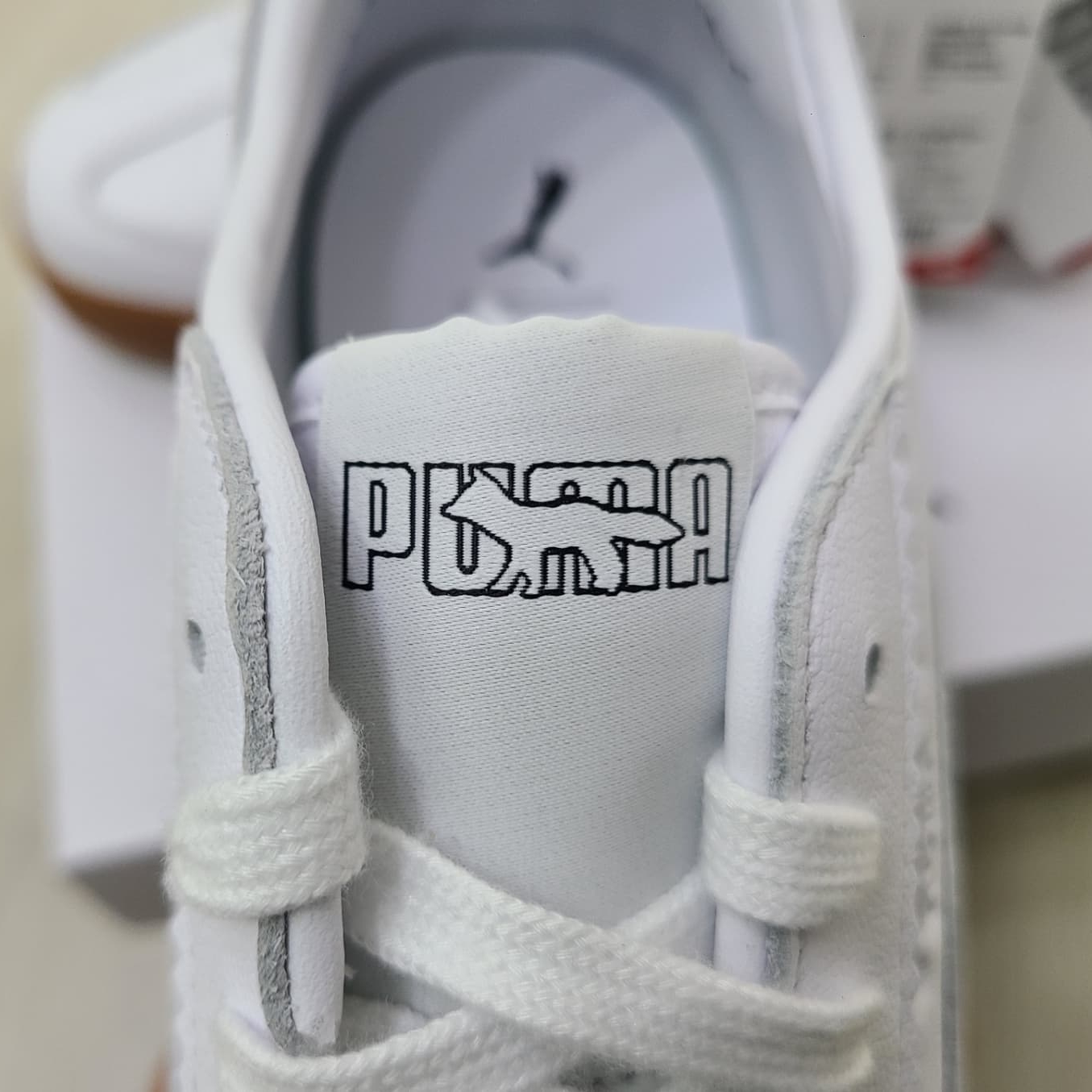 Puma x Maison Kitsune Roma White 착용 스타일 - 3