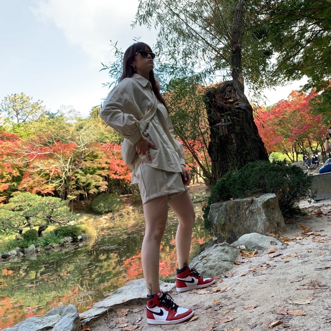 Jordan 1 Retro High OG Chicago 2015 착용 스타일 - 2