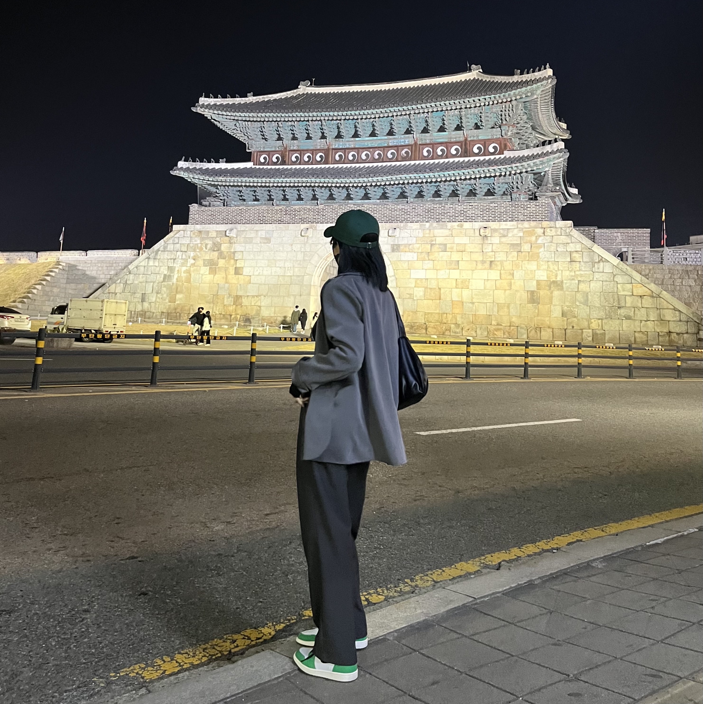 (W) Jordan 1 Retro High OG Lucky Green 착용 스타일 - 1