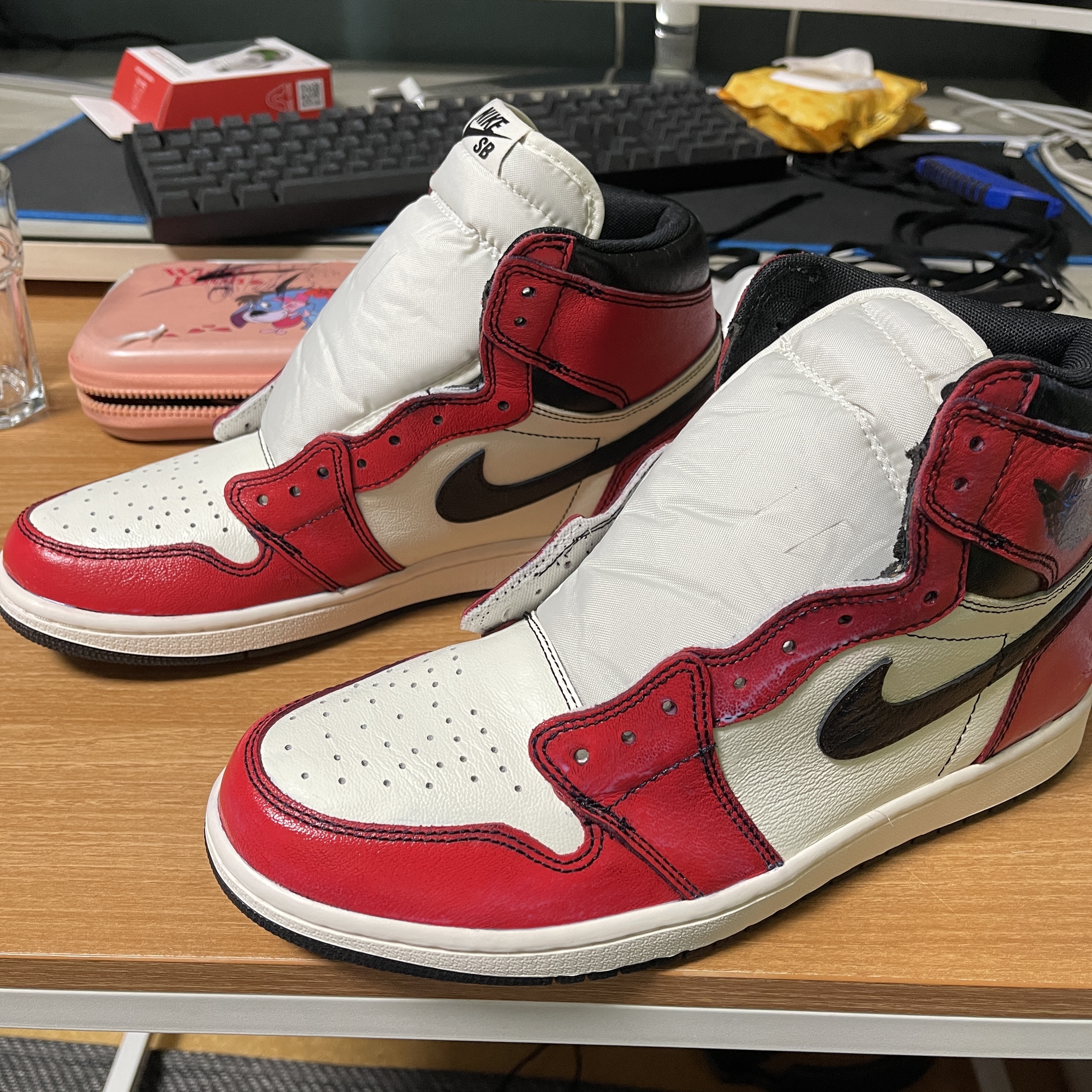 Jordan 1 Retro High OG Defiant SB LA to Chicago 착용 스타일 - 2