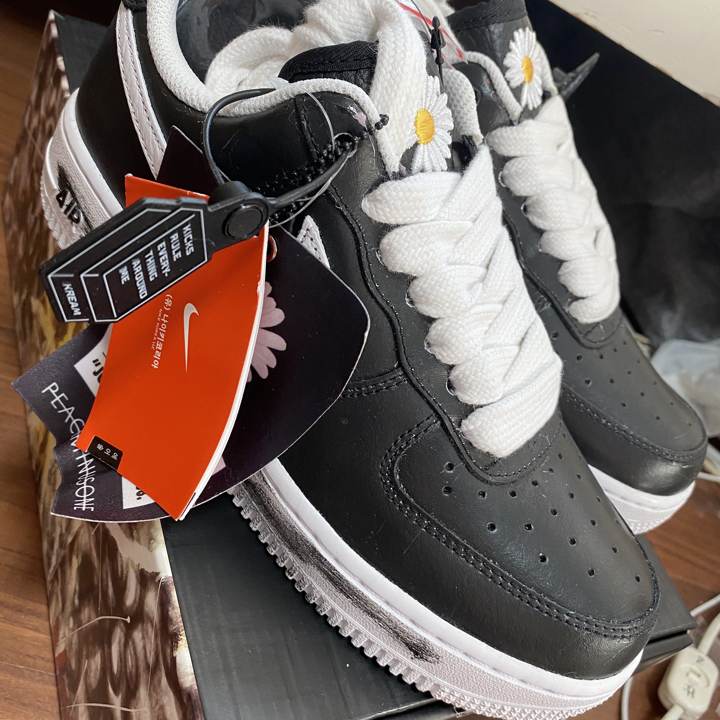 Nike x Peaceminusone Air Force 1 Low Para-Noise 착용 스타일 - 1