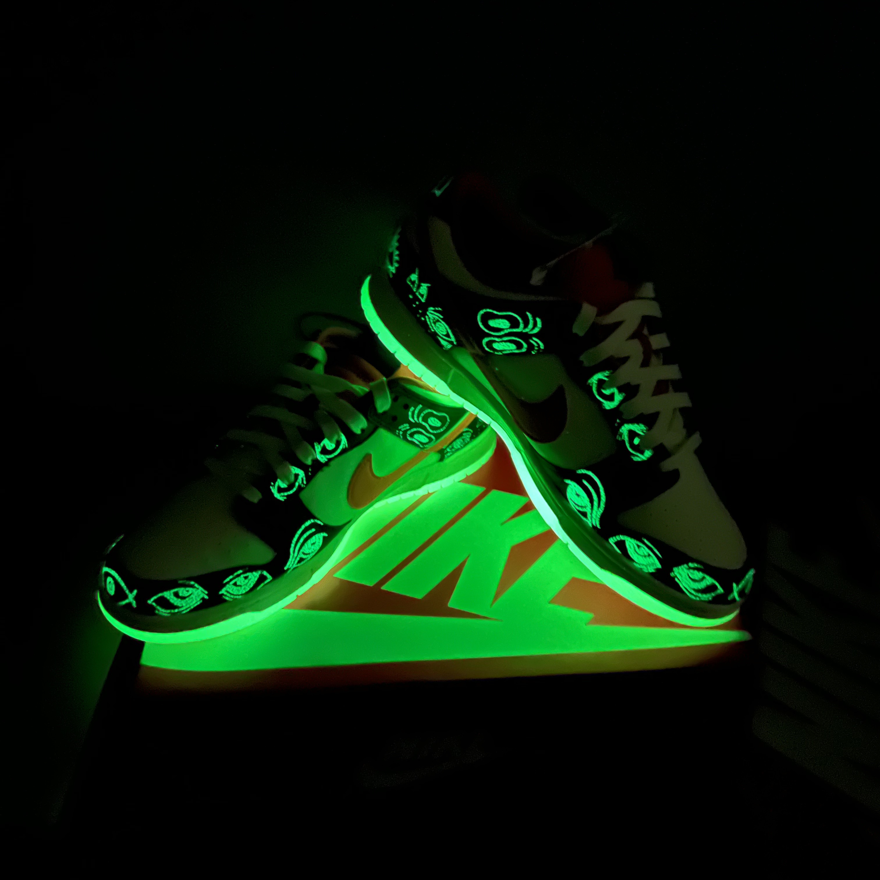 Nike Dunk Low Retro PRM Halloween 착용 스타일 - 2