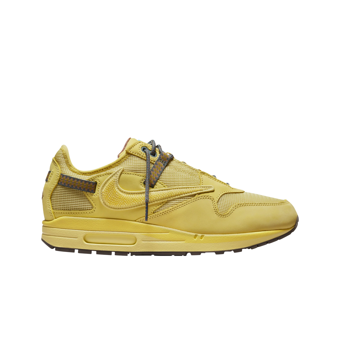나이키 x 트래비스 스캇 에어맥스 1 캑터스 골드(Nike x Travis Scott Air Max 1 Cact.us Gold)