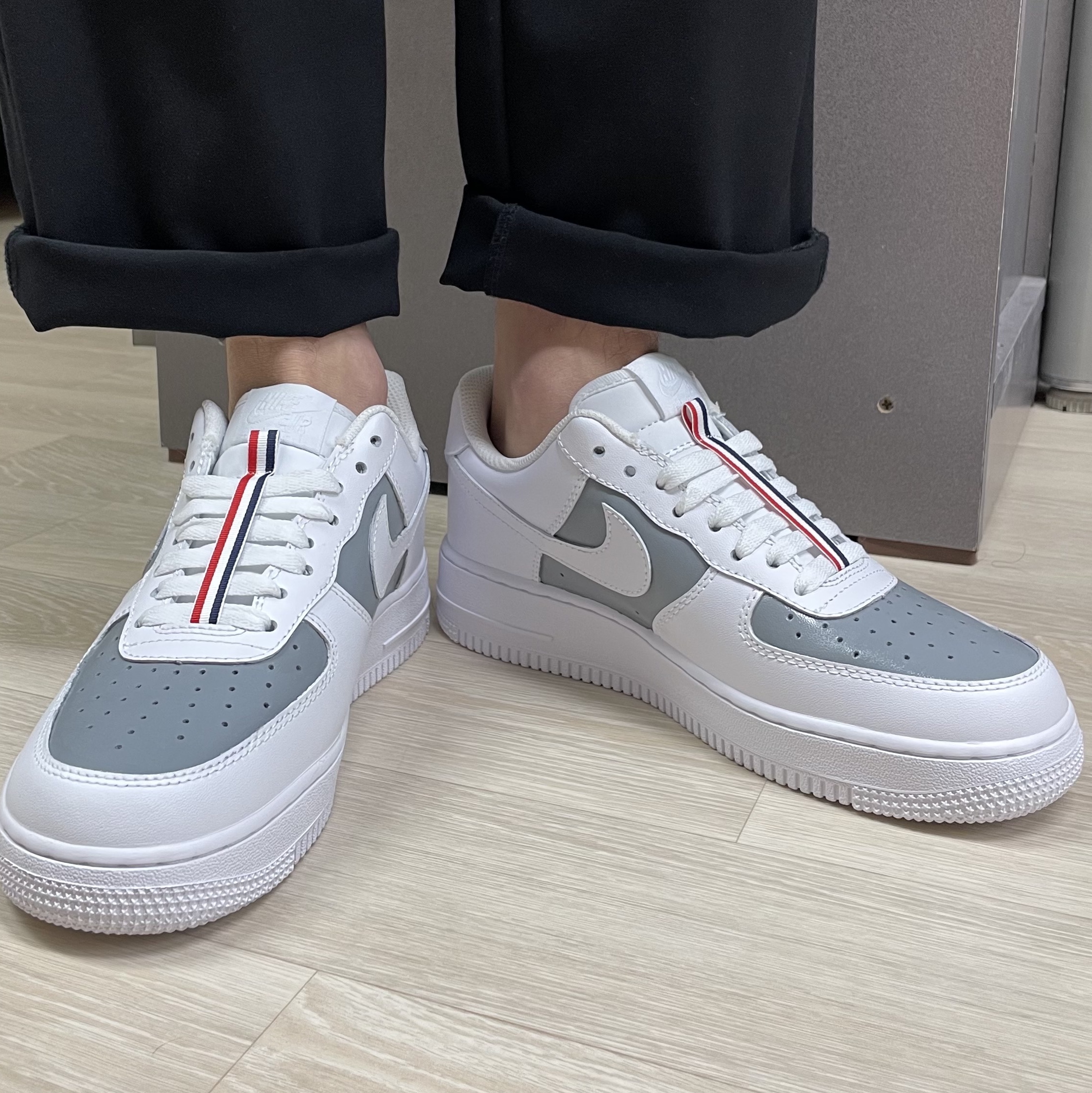 Nike Air Force 1 '07 Low White 착용 스타일 - 2