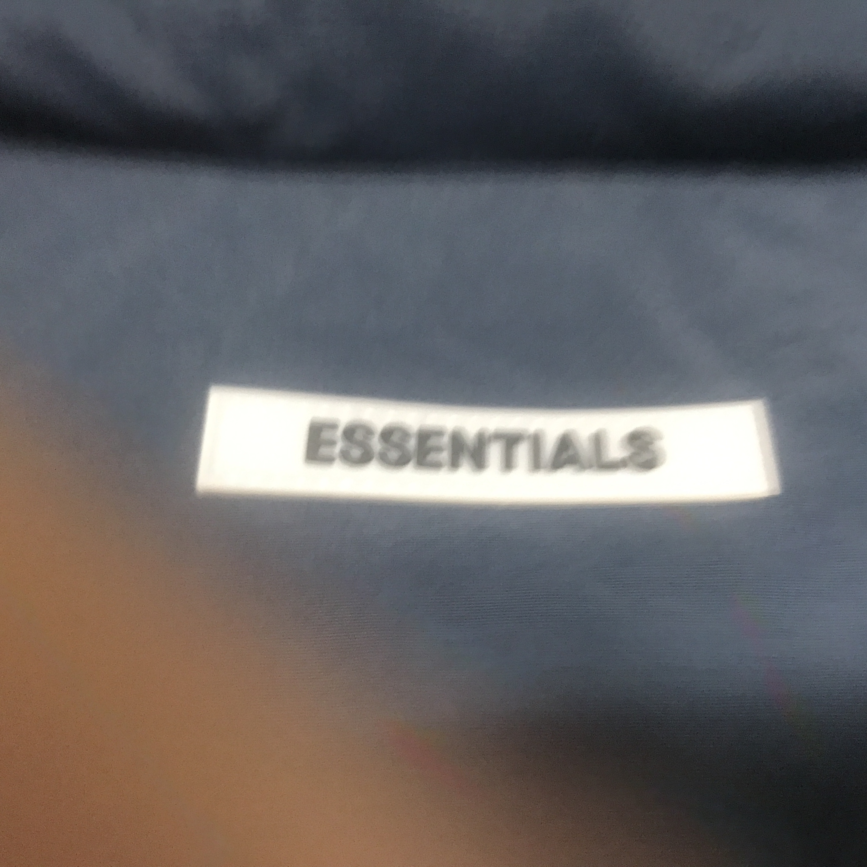Essentials Puffer Jacket Navy/Dark Navy - Ssense Exclusive 착용 스타일 - 1