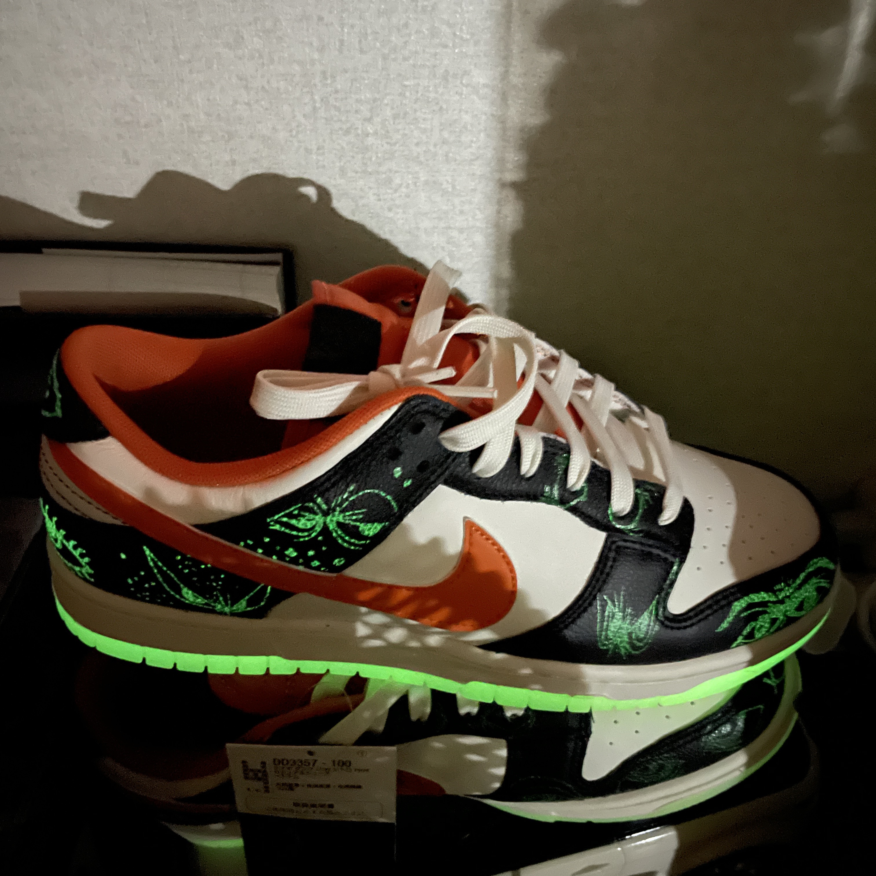 Nike Dunk Low Retro PRM Halloween 착용 스타일 - 1