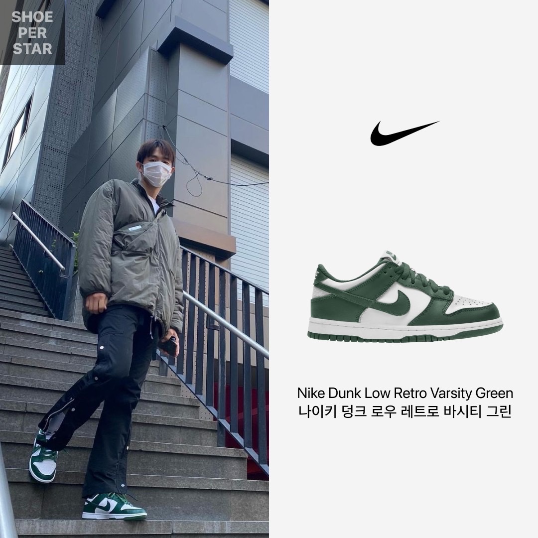 Nike Dunk Low Retro Black, Nike x Sacai x Undercover LDWaffle Black Bright Citron 착용 스타일 - 5