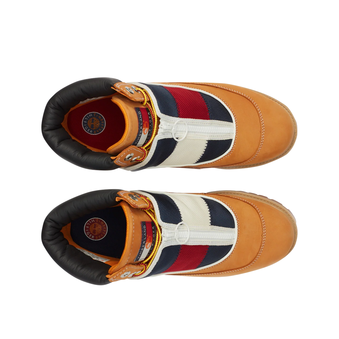 팀버랜드 x 타미 힐피거 6인치 리믹스 부츠 위트 브라운 - 와이드(Timberland x Tommy Hilfiger 6 Inch Remix Boots Wheat Brown - Wide) - 2