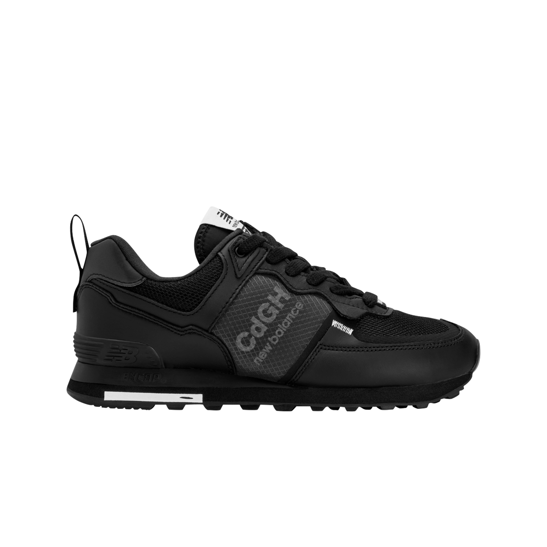 New Balance x Comme des Garcons Homme 574 Black 상세 이미지 1