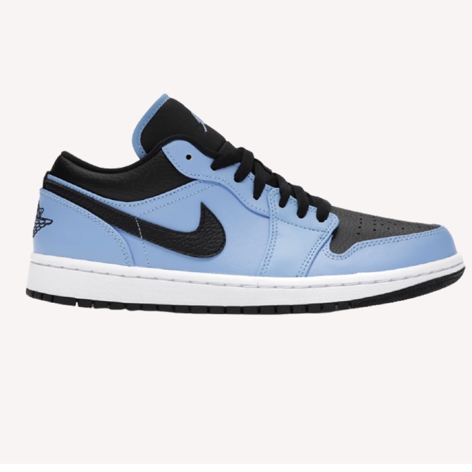 Jordan 1 Low University Blue Black 착용 스타일 - 3