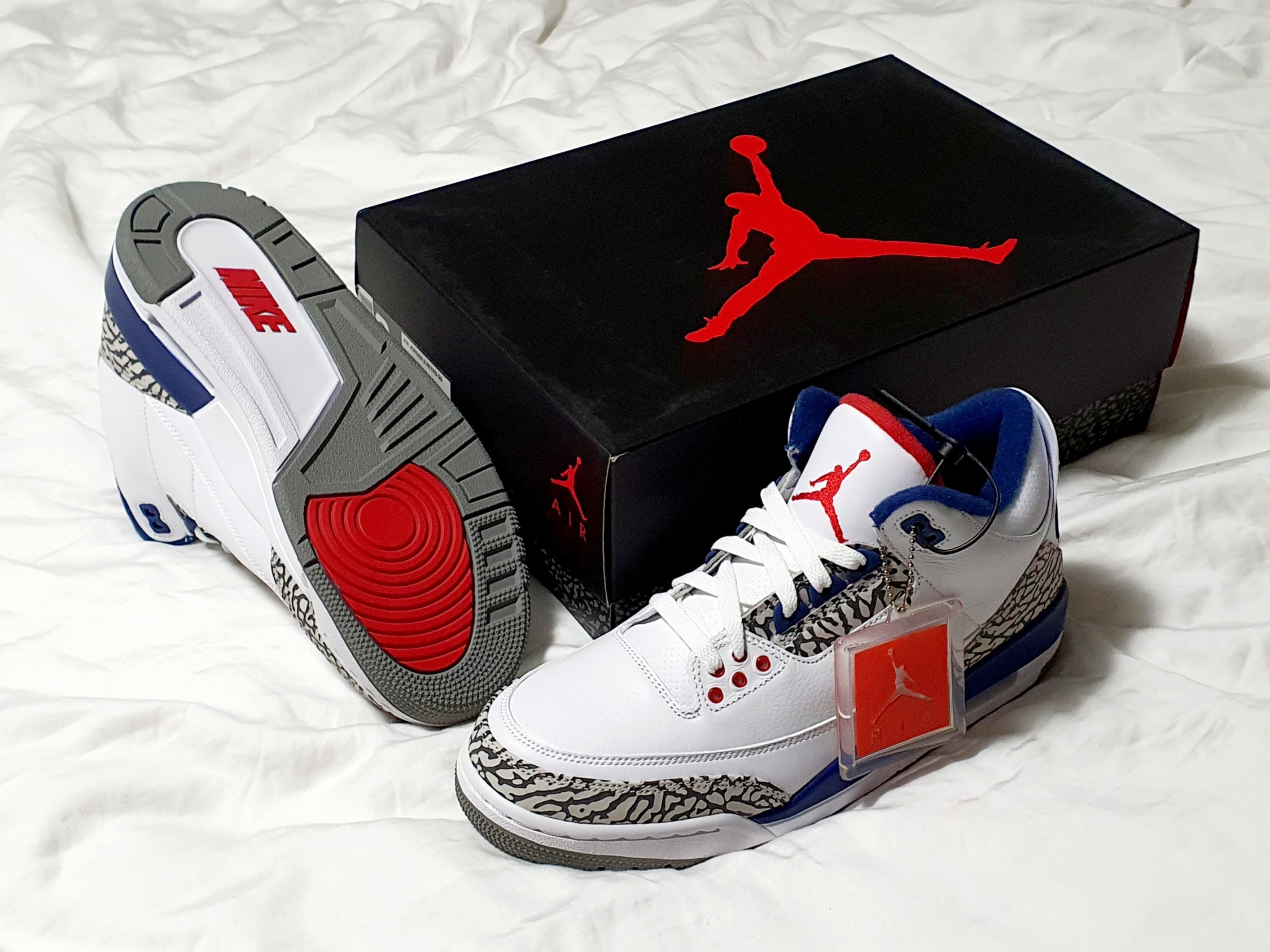 Jordan 3 Retro OG True Blue 2016 착용 스타일 - 2