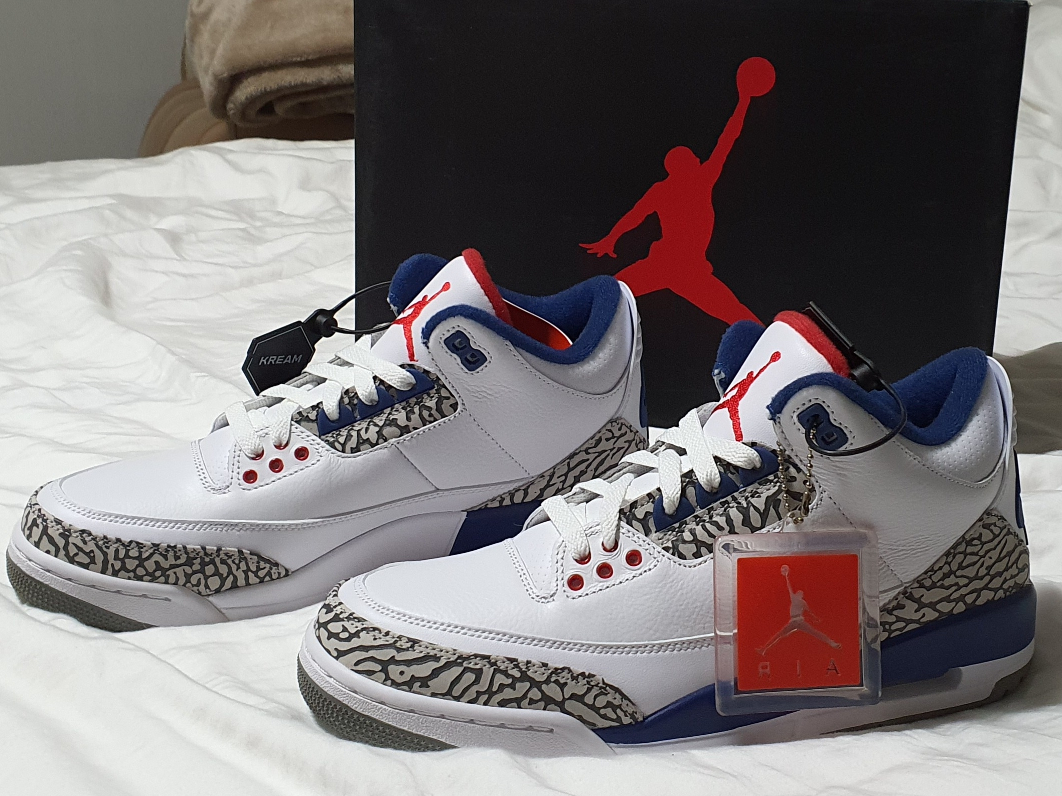 Jordan 3 Retro OG True Blue 2016 착용 스타일 - 1