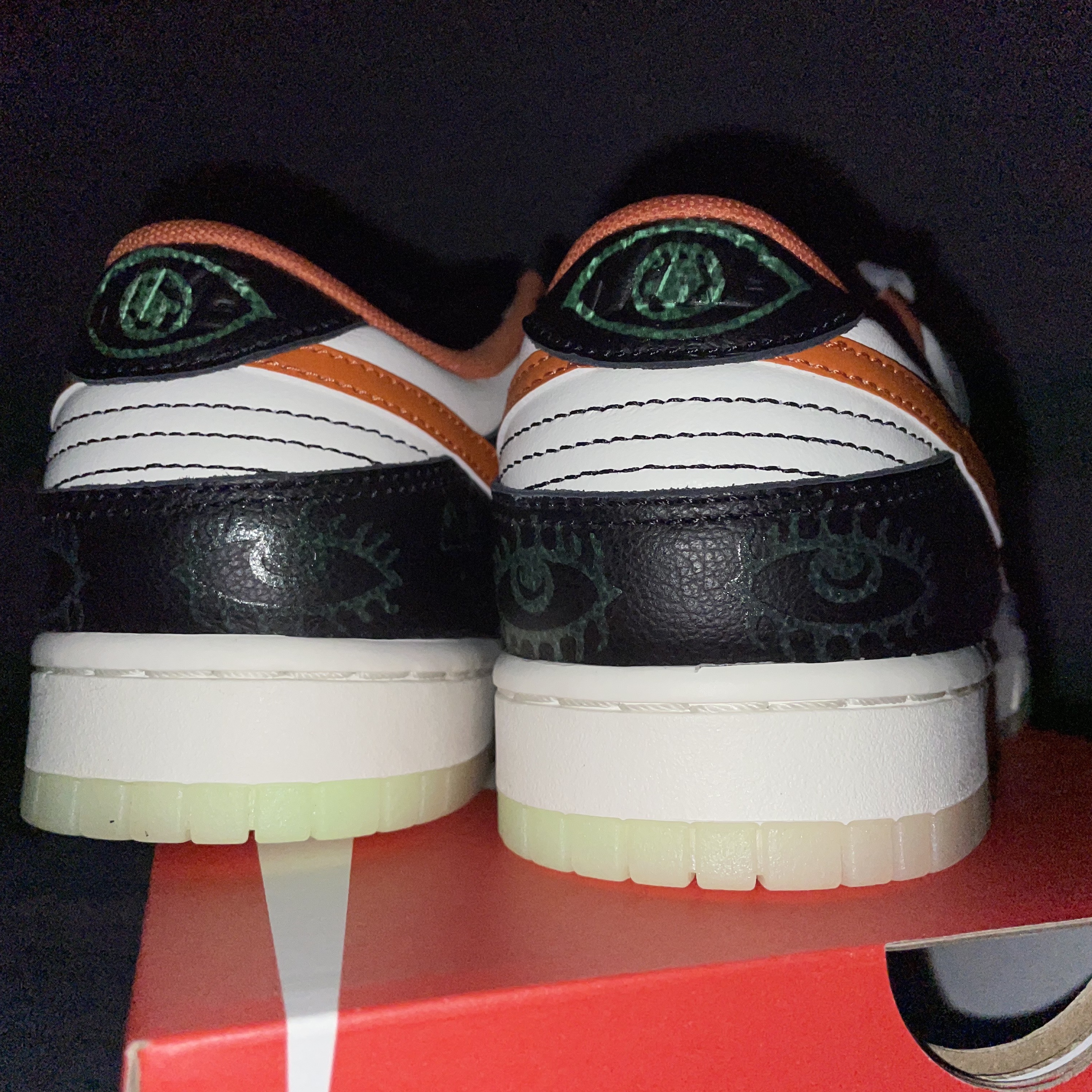Nike Dunk Low Retro PRM Halloween 착용 스타일 - 2