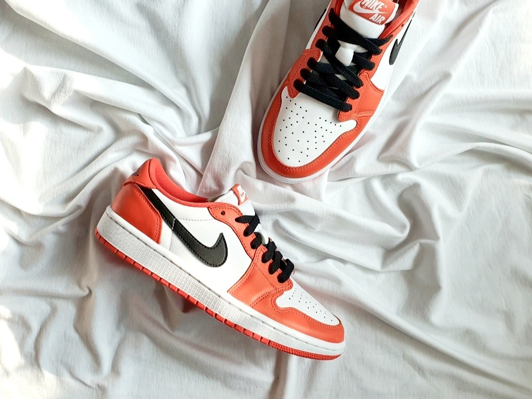 Jordan 1 Low OG Starfish, (W) Jordan 1 Low OG Starfish 착용 스타일 - 1