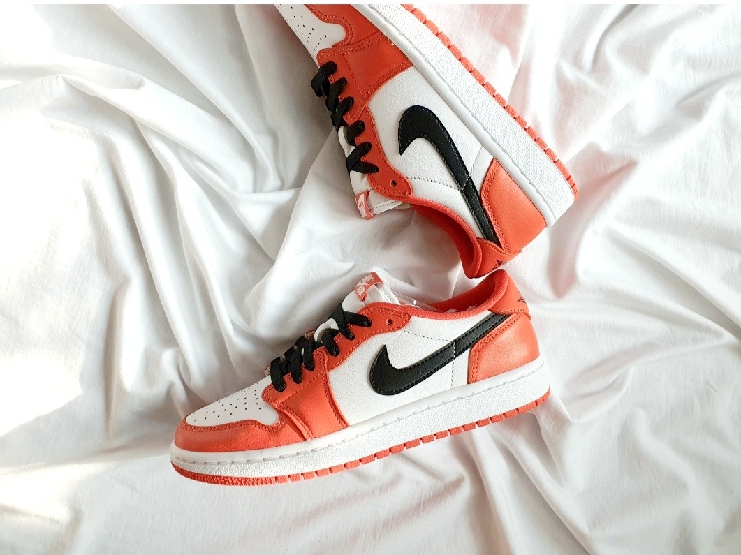Jordan 1 Low OG Starfish, (W) Jordan 1 Low OG Starfish 착용 스타일 - 2