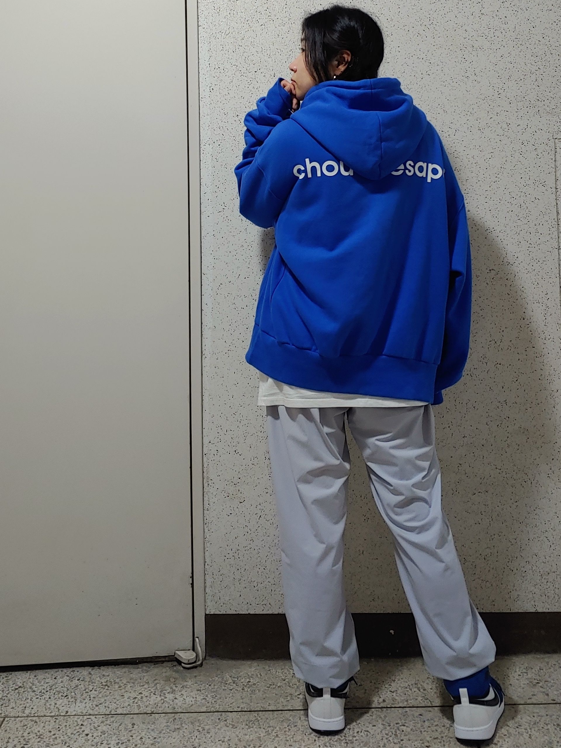 Jordan 1 KO Storm Blue 착용 스타일 - 2