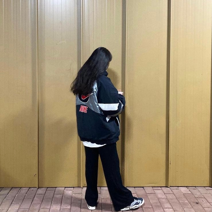Supreme x Nike Hooded Sport Jacket Silver - 19SS, (W) Jordan 6 Retro Tech Chrome 착용 스타일 - 1
