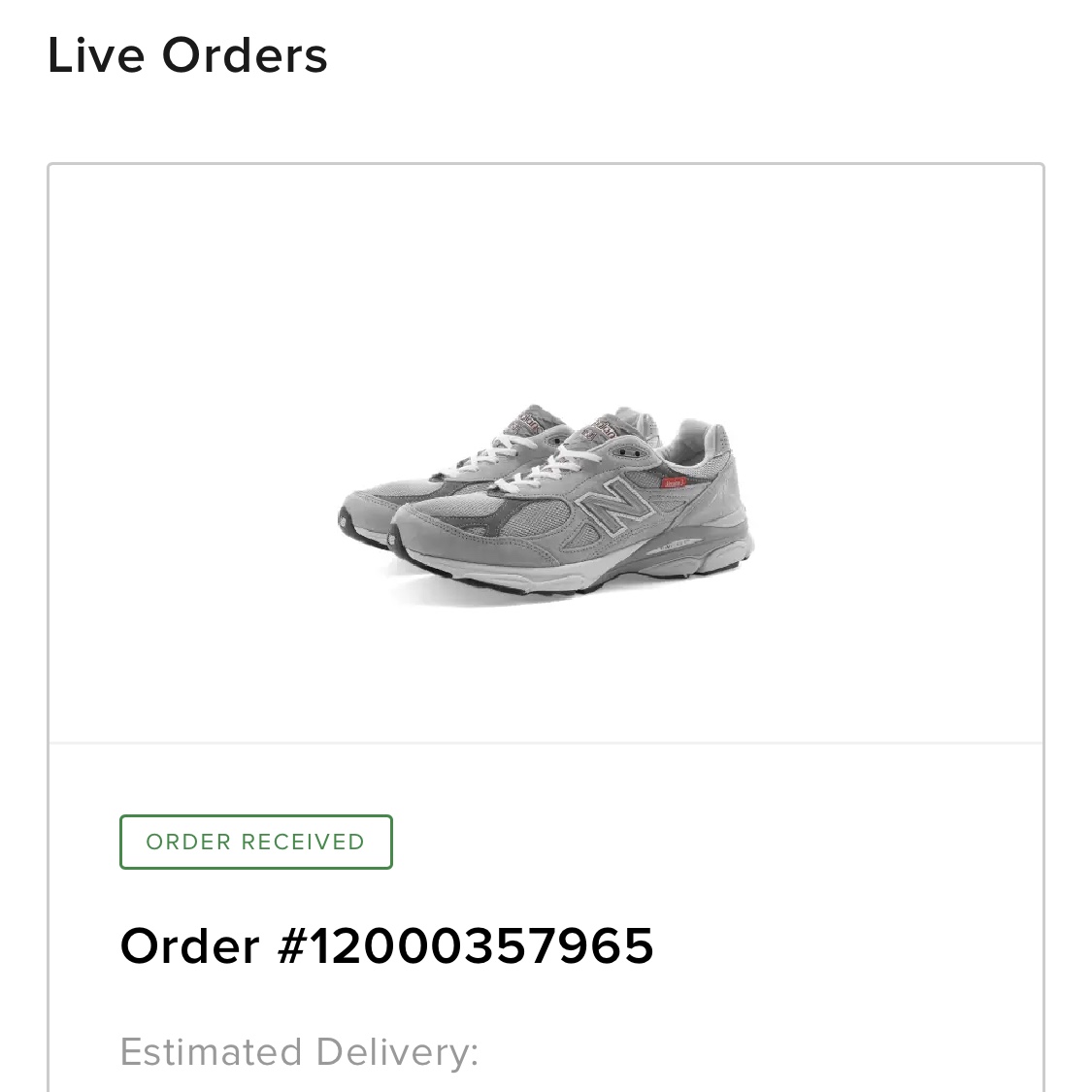 New Balance 990vs3 Made in USA Grey - D Standard 착용 스타일