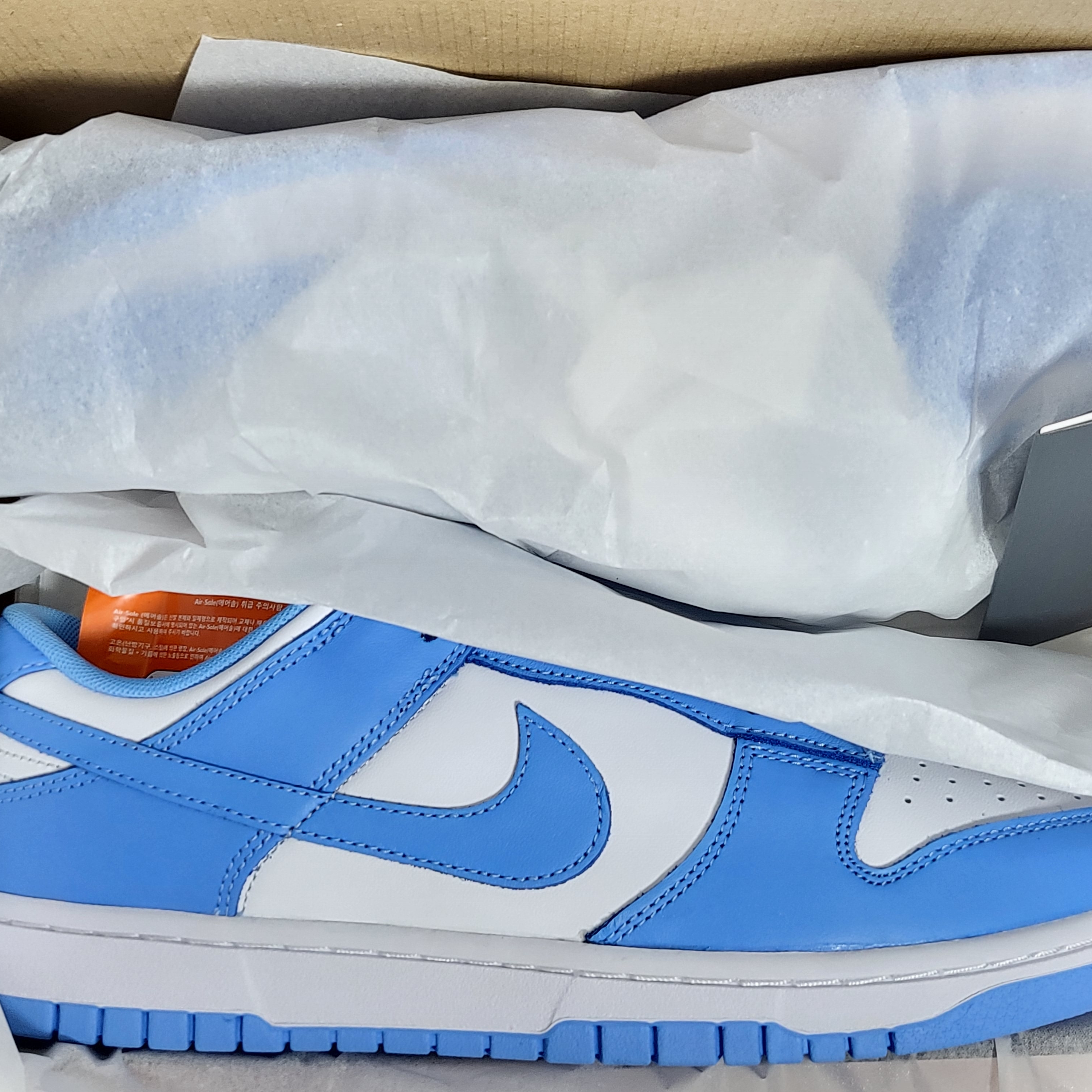 Nike Dunk Low Retro University Blue 착용 스타일
