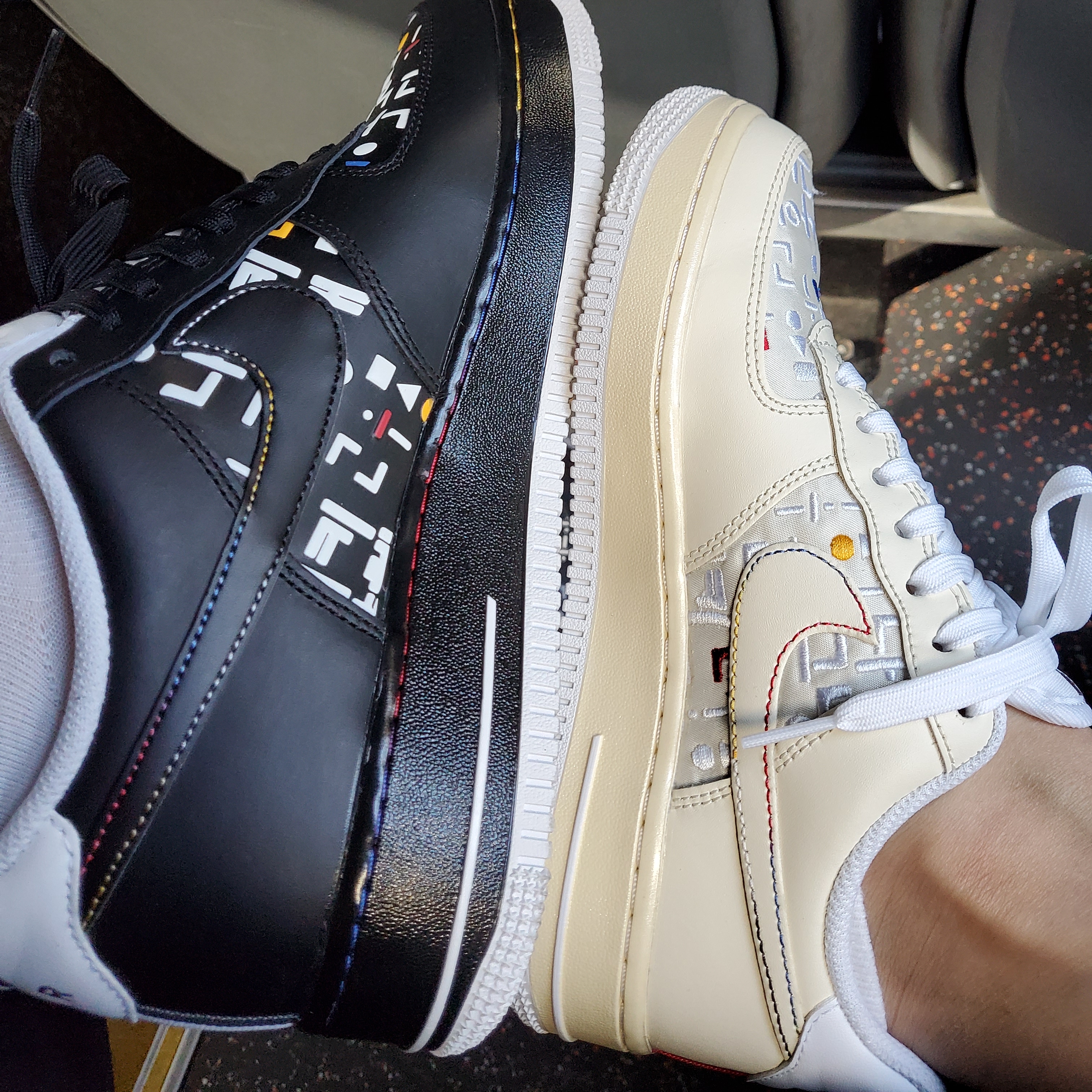 (W) Nike Air Force 1 '07 LV8 Hangul Day, Nike Air Force 1 '07 LV8 Hangul Day 착용 스타일 - 3