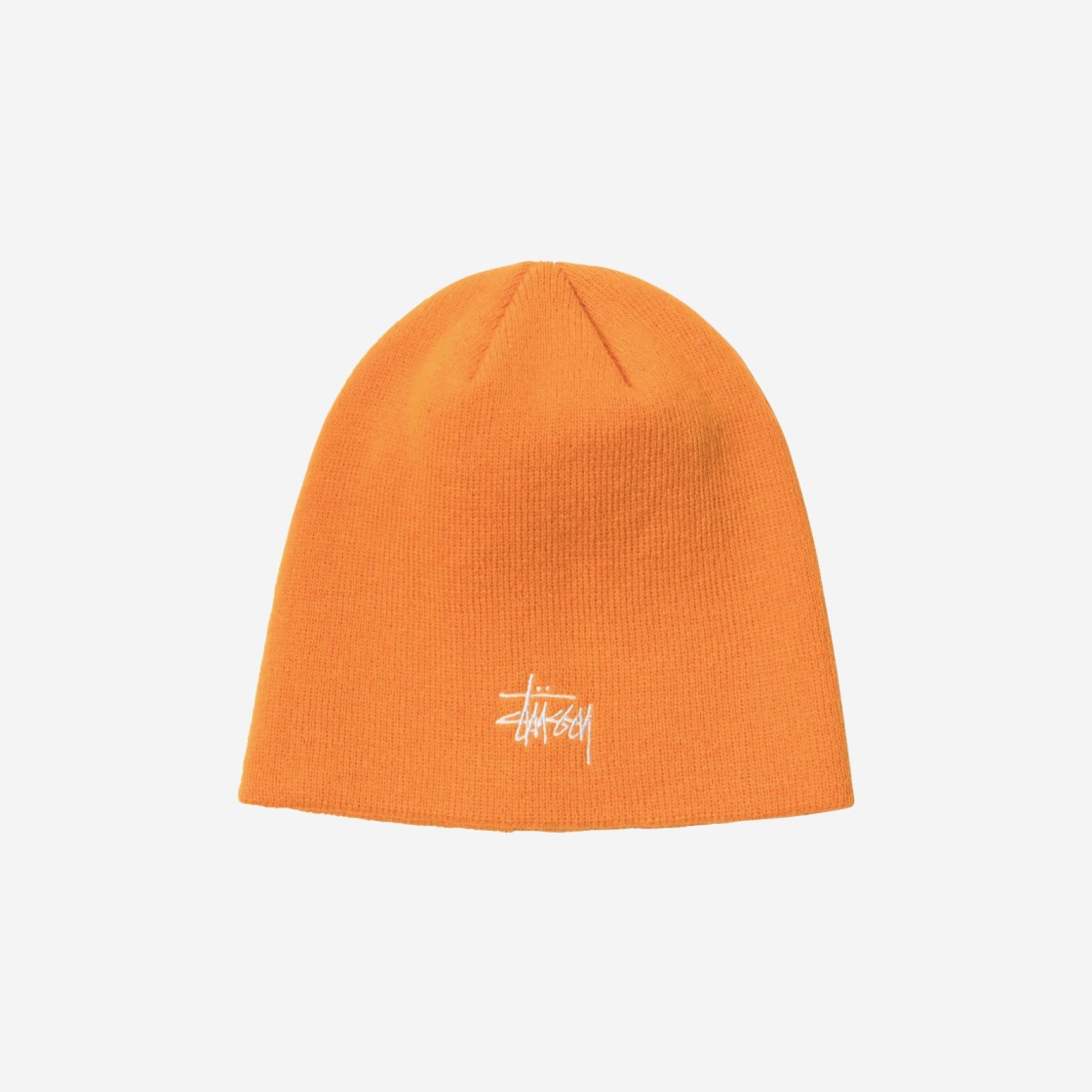 Stussy Basic Skullcap Beanie Tangerine 상세 이미지 1