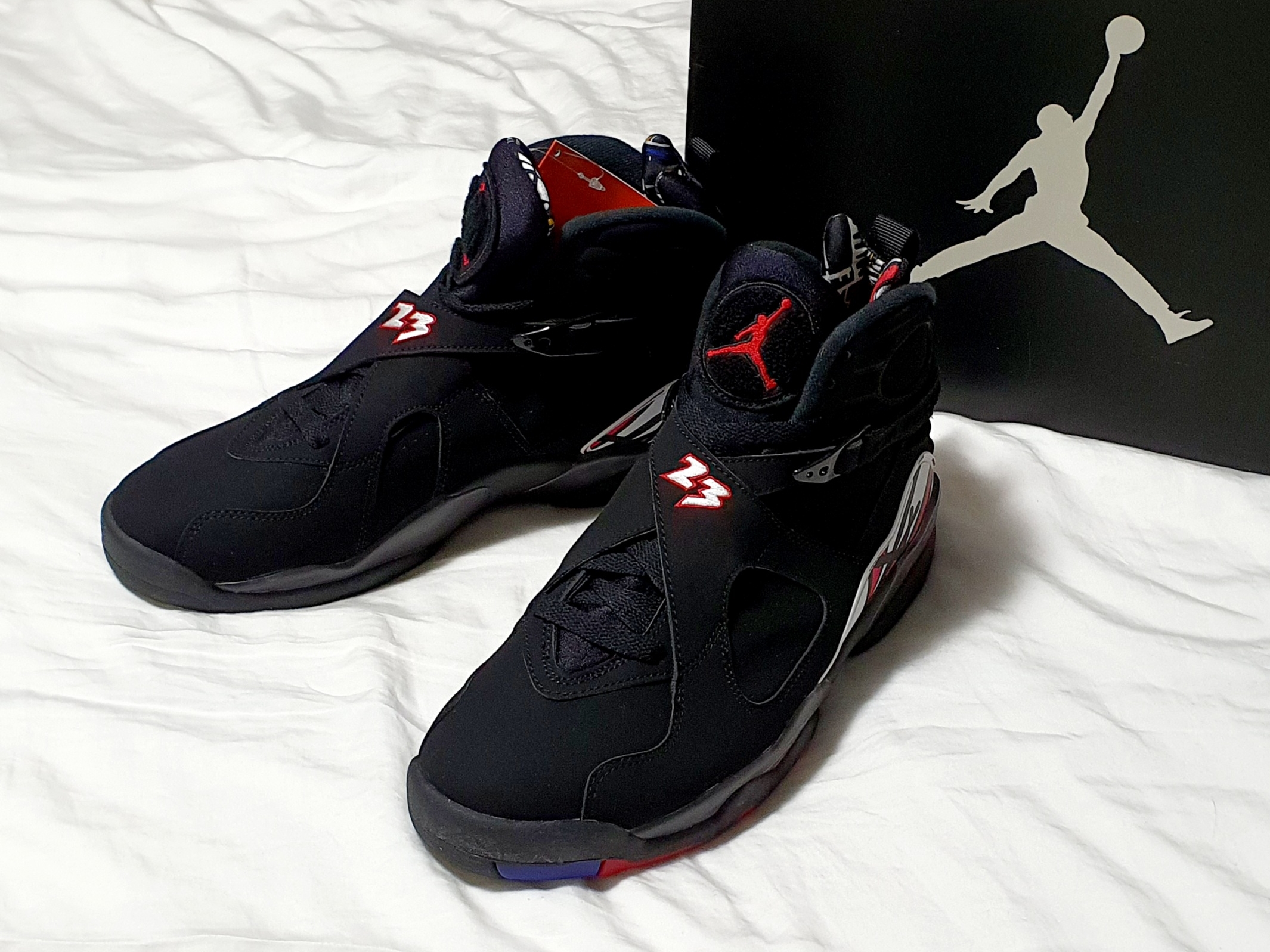 Jordan 8 Retro Playoffs 2013 착용 스타일 - 2