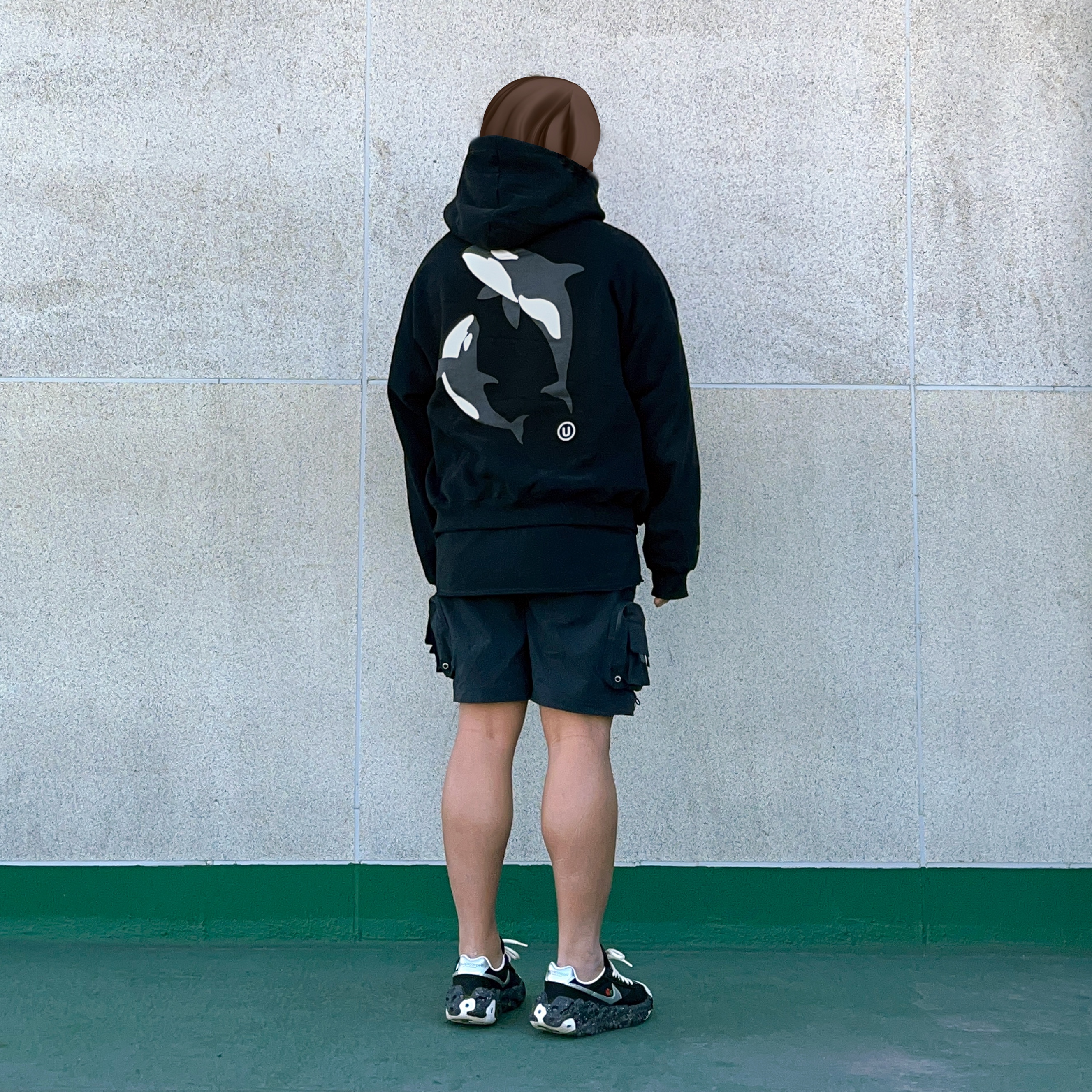 Nike x Undercover Overbreak SP Black 착용 스타일 - 1