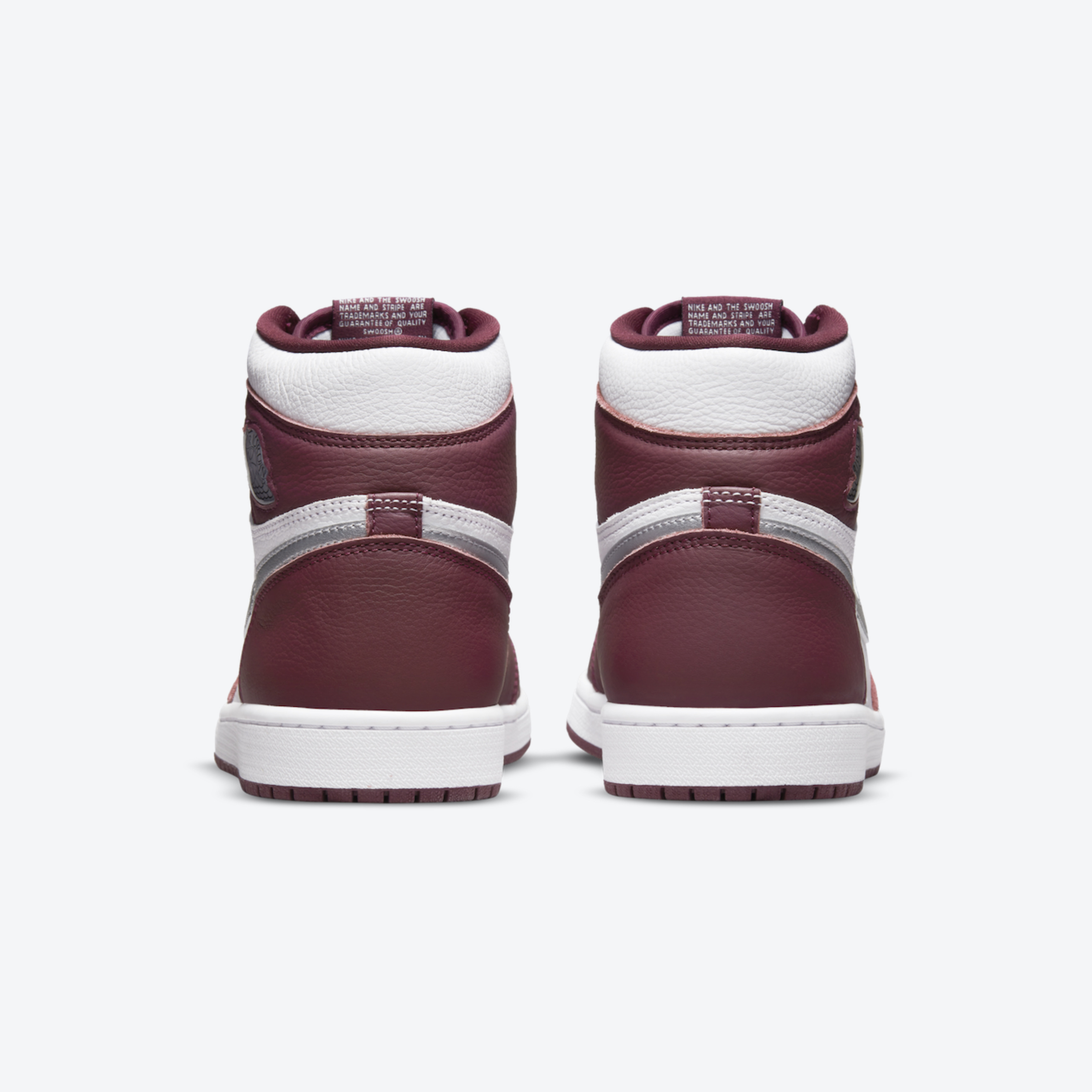 Jordan 1 Retro High OG Bordeaux, (GS) Jordan 1 Retro High OG Bordeaux 착용 스타일 - 5