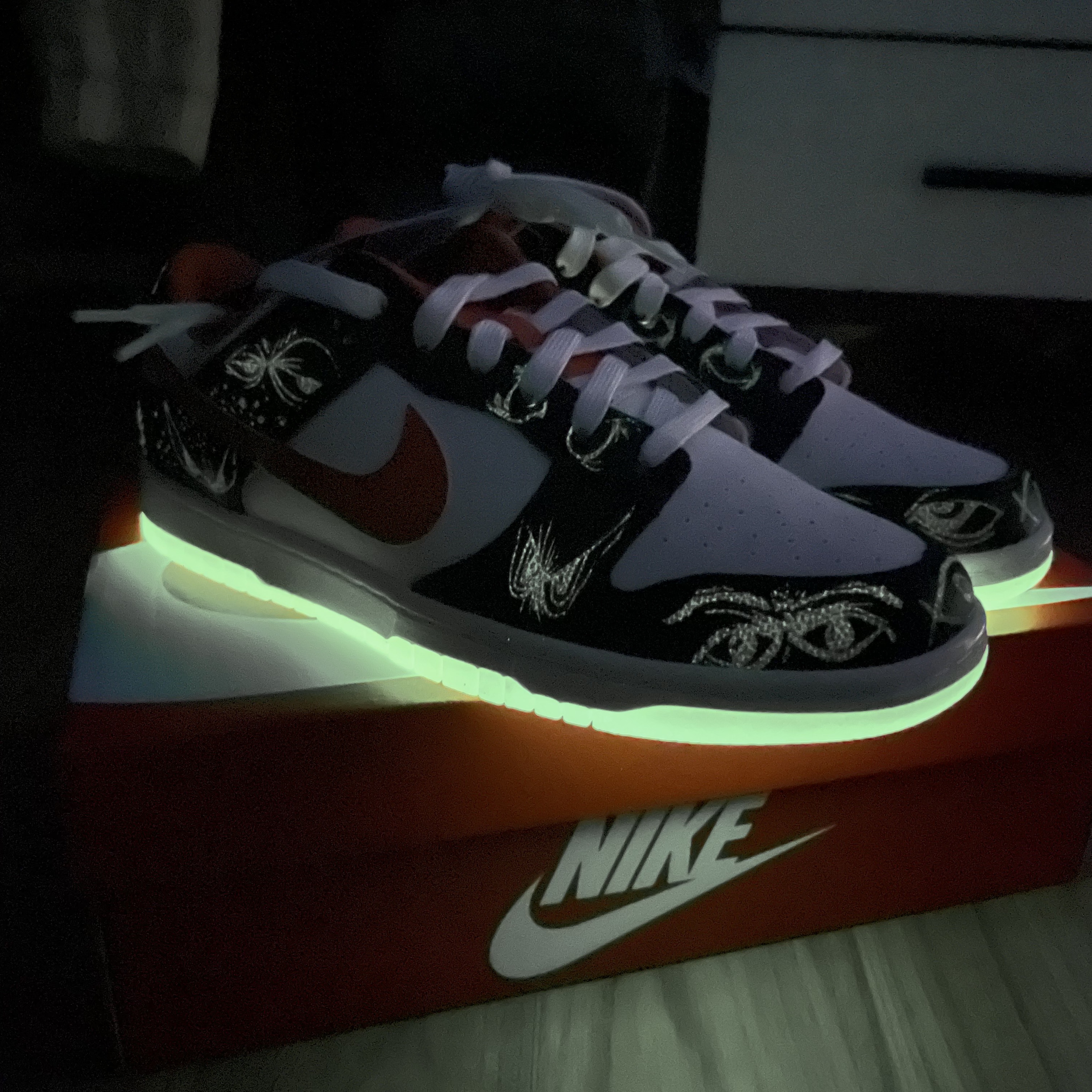 Nike Dunk Low Retro PRM Halloween 착용 스타일