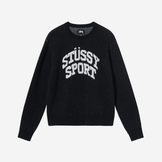 스투시 스포츠 스웨터 블랙