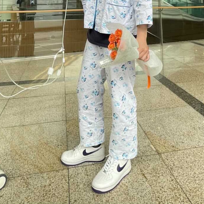 Nike Air Force 1 Low Snakeskin Lakers 착용 스타일 - 2