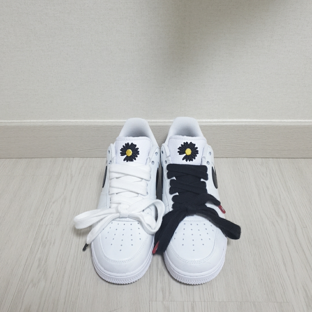 Nike x Peaceminusone Air Force 1 Low Para-Noise 2.0 착용 스타일 - 1