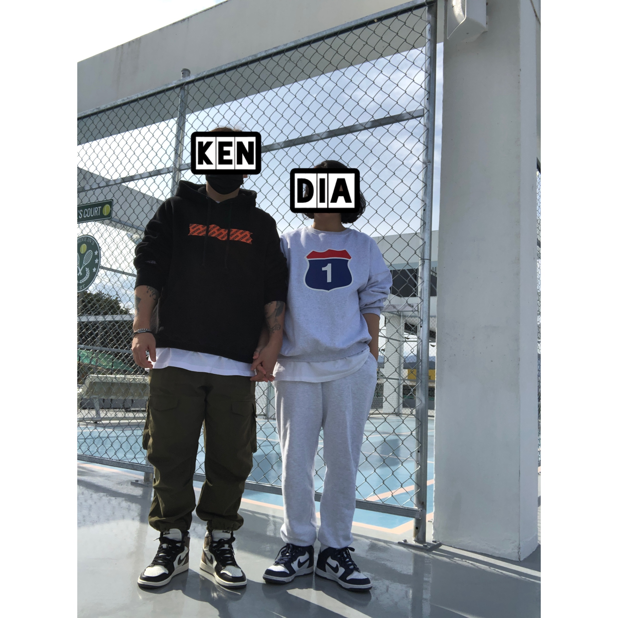 Jordan 1 Retro High OG Black Mocha, (GS) Nike Dunk High Championship Navy 착용 스타일