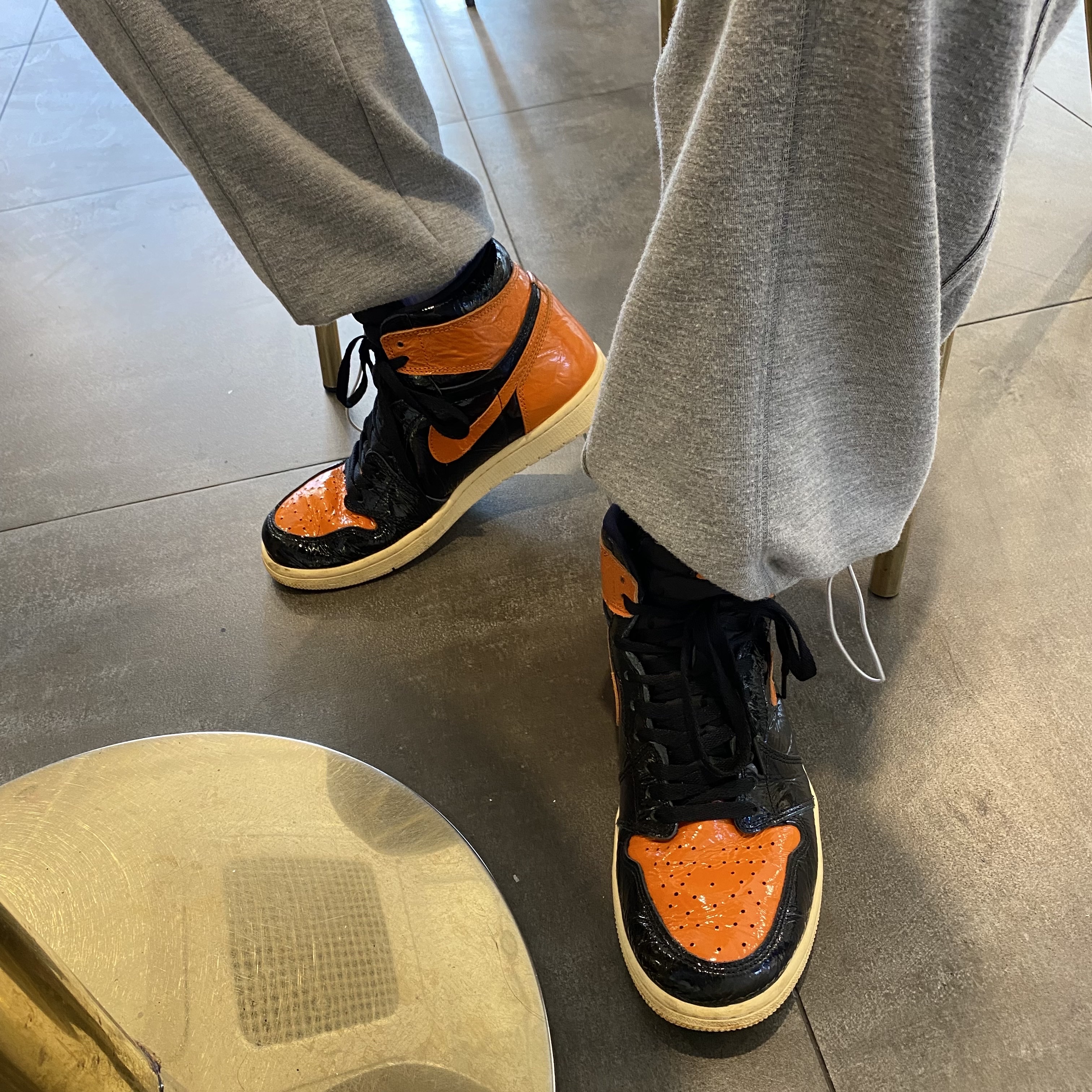 Jordan 1 Retro High Shattered Backboard 3.0 착용 스타일 - 2