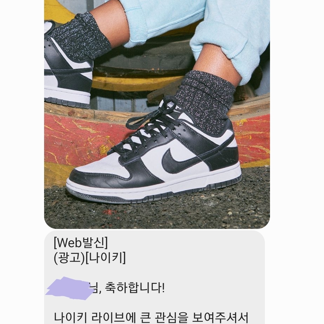 Nike Dunk Low Retro Black 착용 스타일